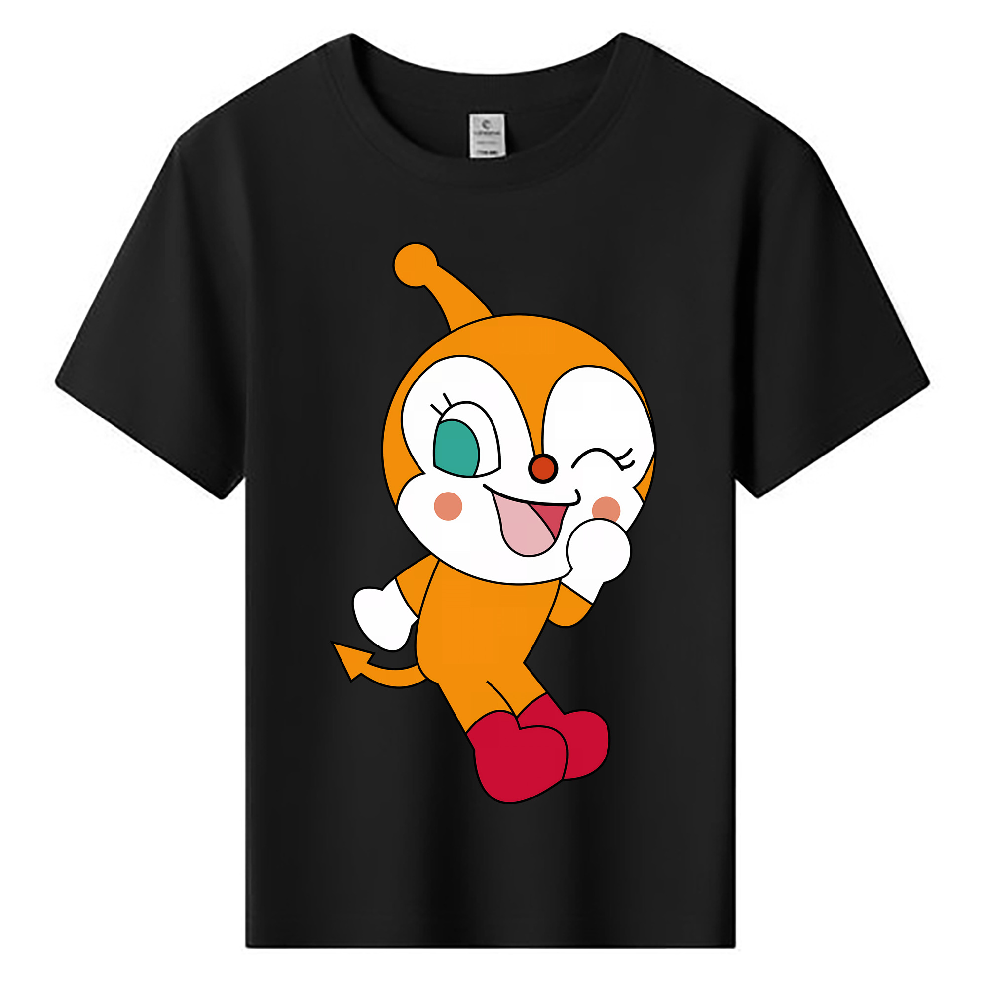 （画像用） アンパンマン Anpanman 綿100％キッズTシャツ（フロントプリント）