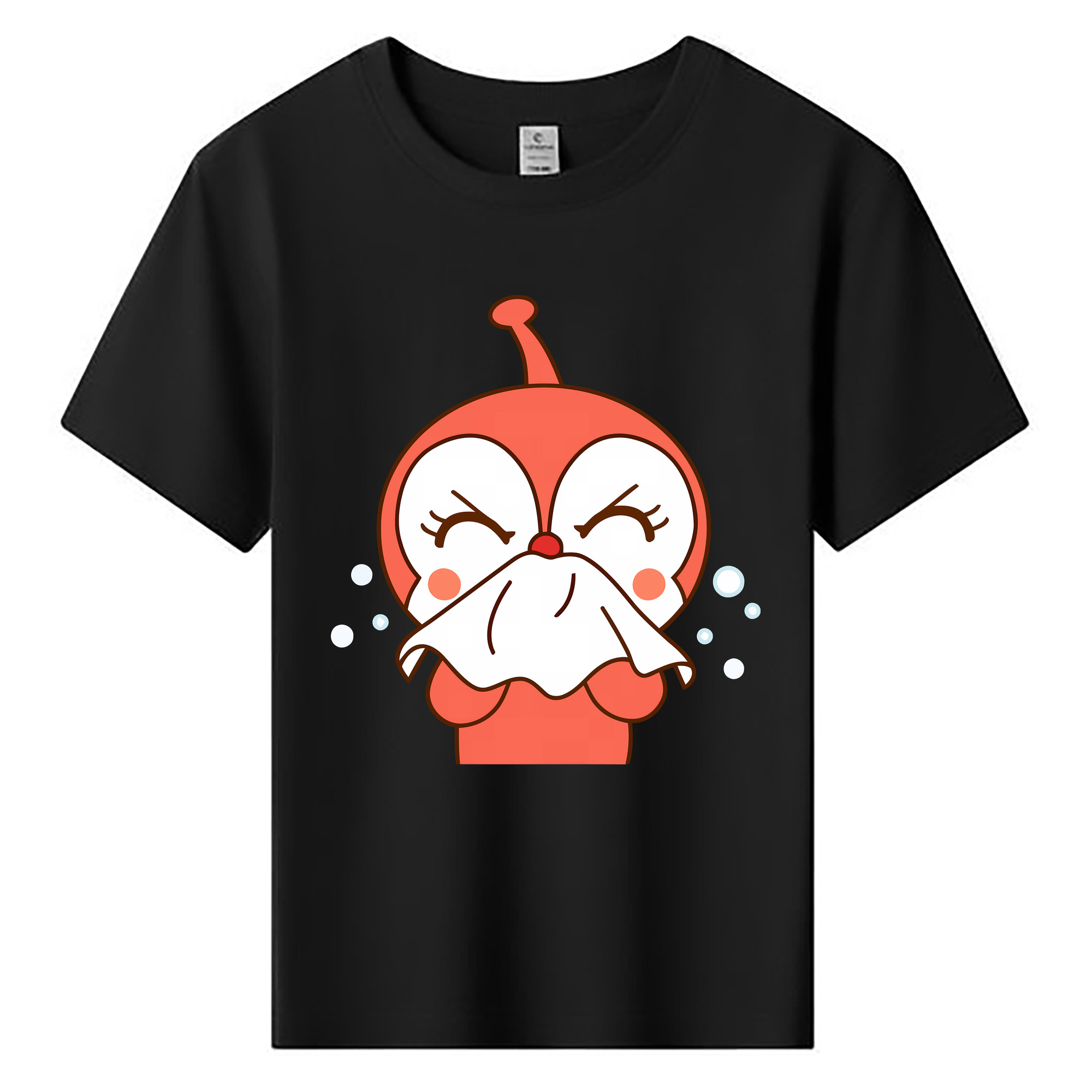 （画像用） アンパンマン Anpanman 綿100％キッズTシャツ（フロントプリント）