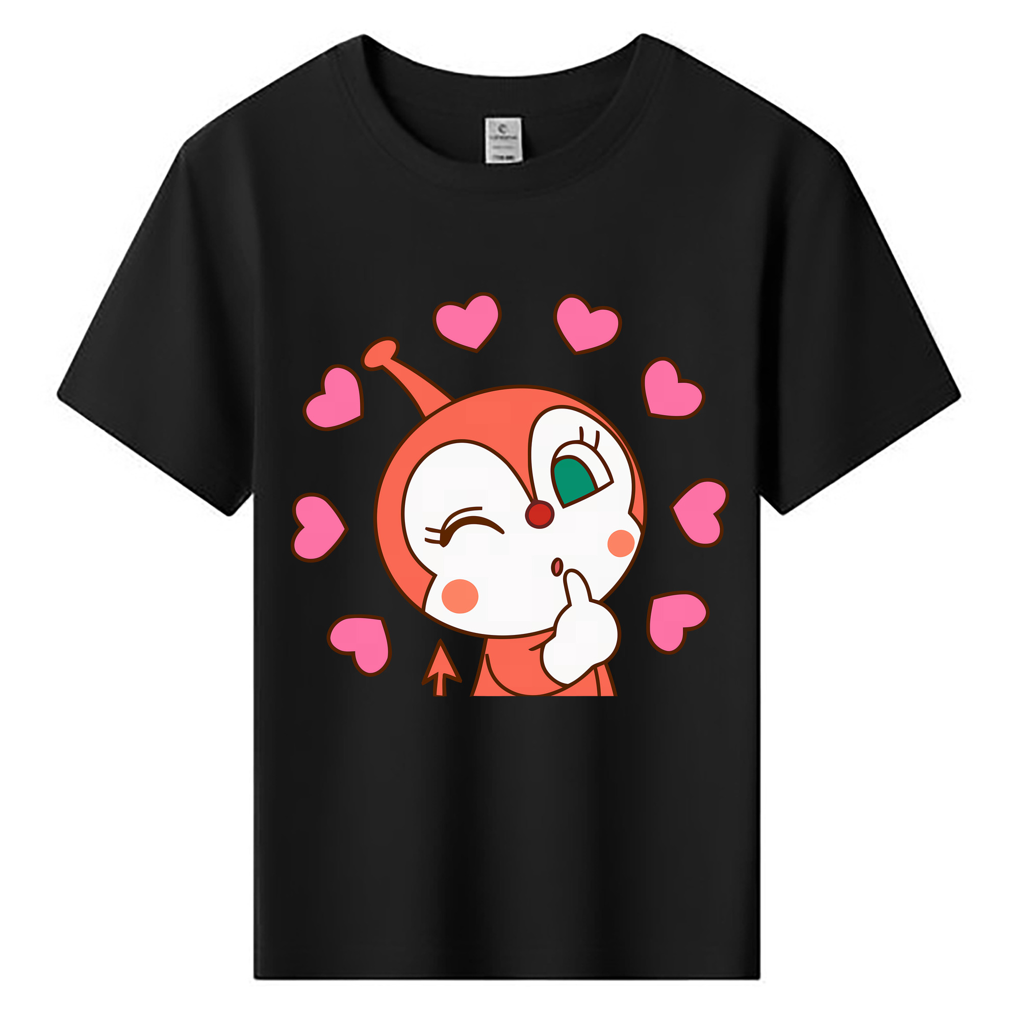 （画像用） アンパンマン Anpanman 綿100％キッズTシャツ（フロントプリント）