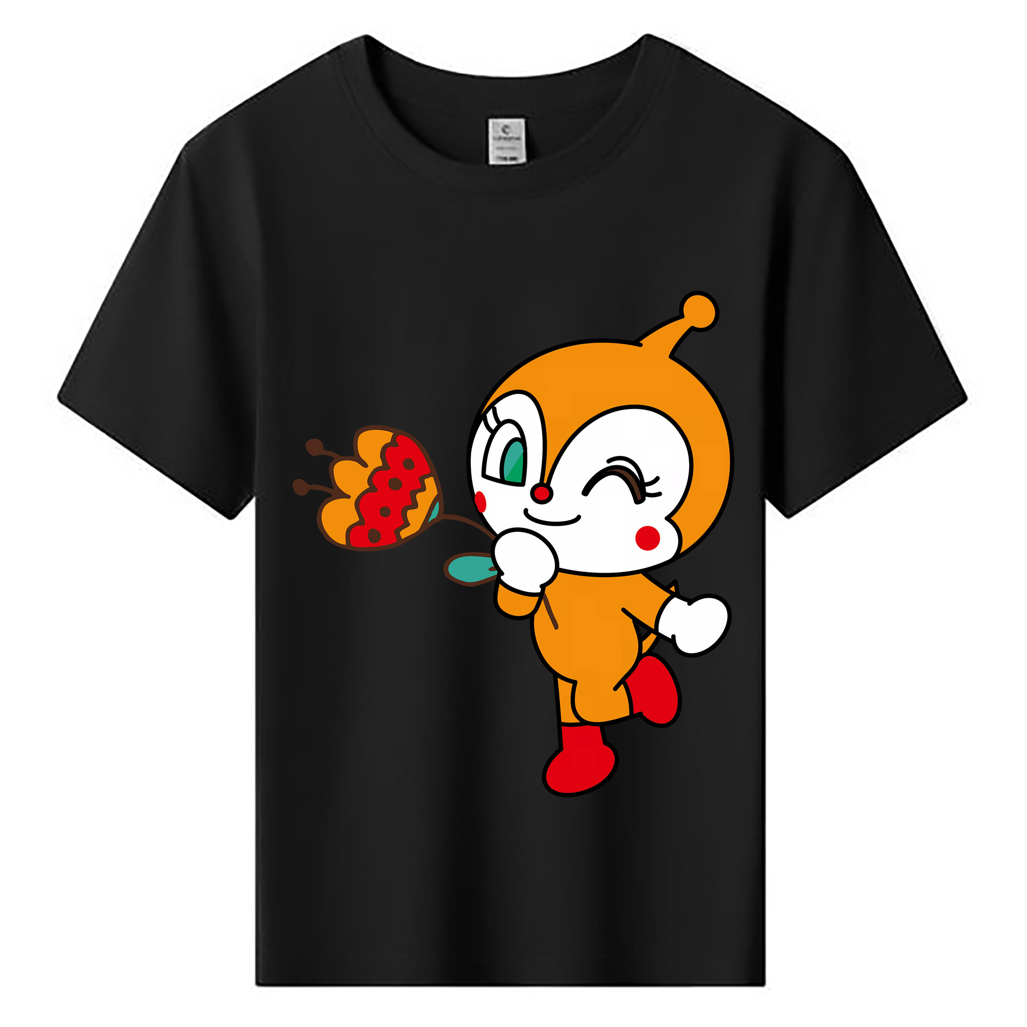（画像用） アンパンマン Anpanman 綿100％キッズTシャツ（フロントプリント）