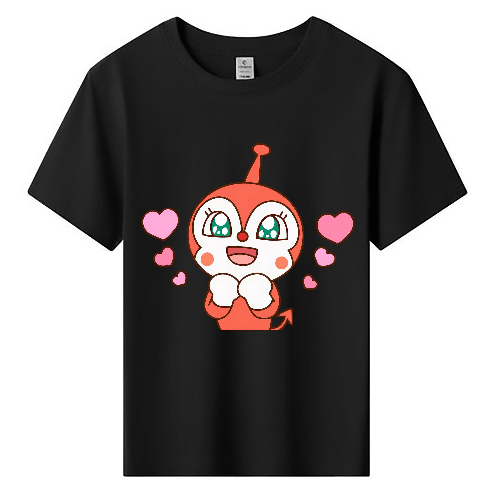 （画像用） アンパンマン Anpanman 綿100％キッズTシャツ（フロントプリント）
