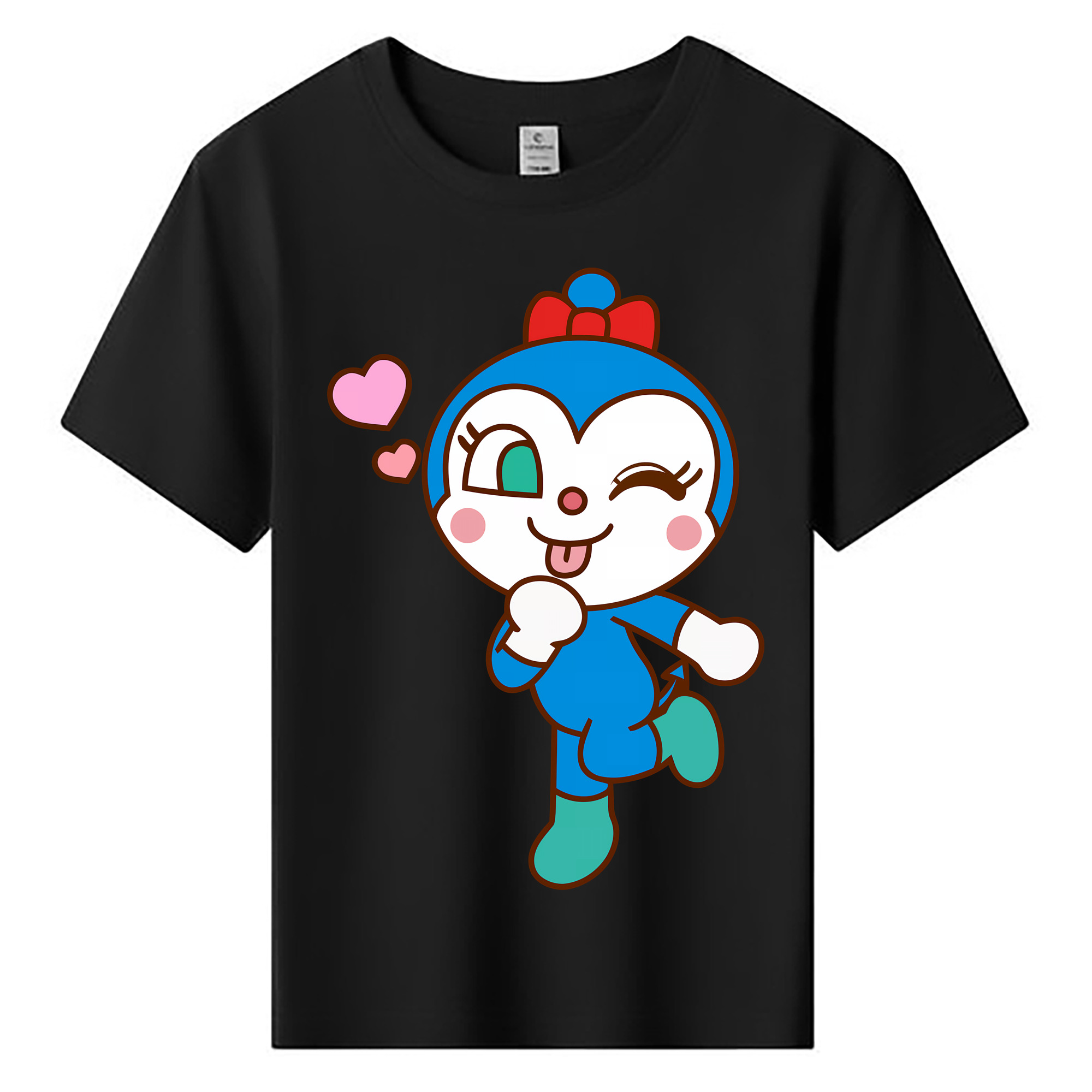 （画像用） アンパンマン Anpanman 綿100％キッズTシャツ（フロントプリント）