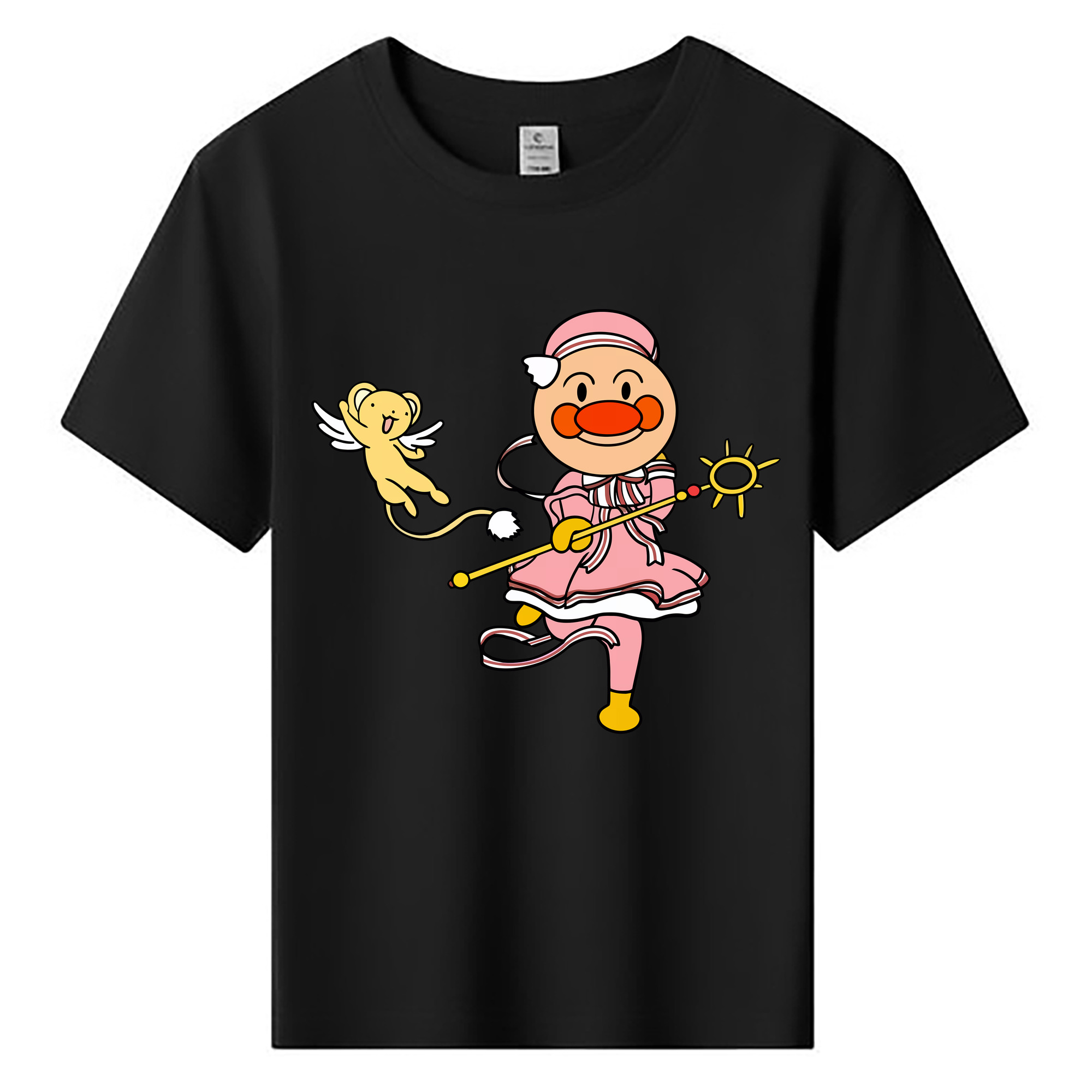 （画像用） アンパンマン Anpanman 綿100％キッズTシャツ（フロントプリント）