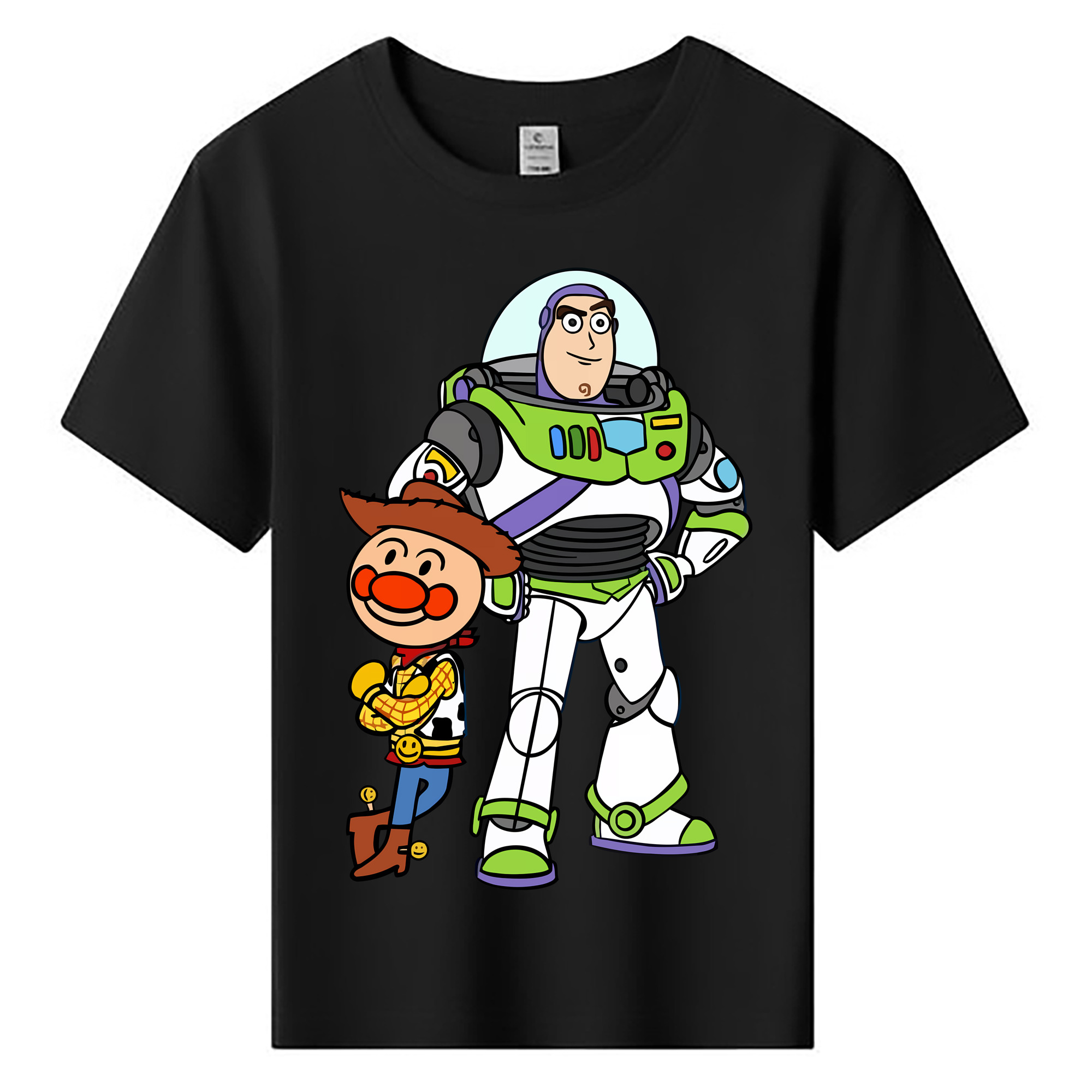 （画像用） アンパンマン Anpanman 綿100％キッズTシャツ（フロントプリント）