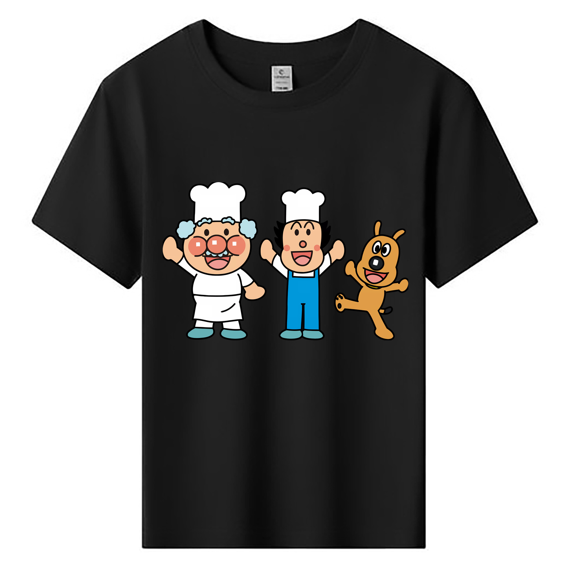 （画像用） アンパンマン Anpanman 綿100％キッズTシャツ（フロントプリント）
