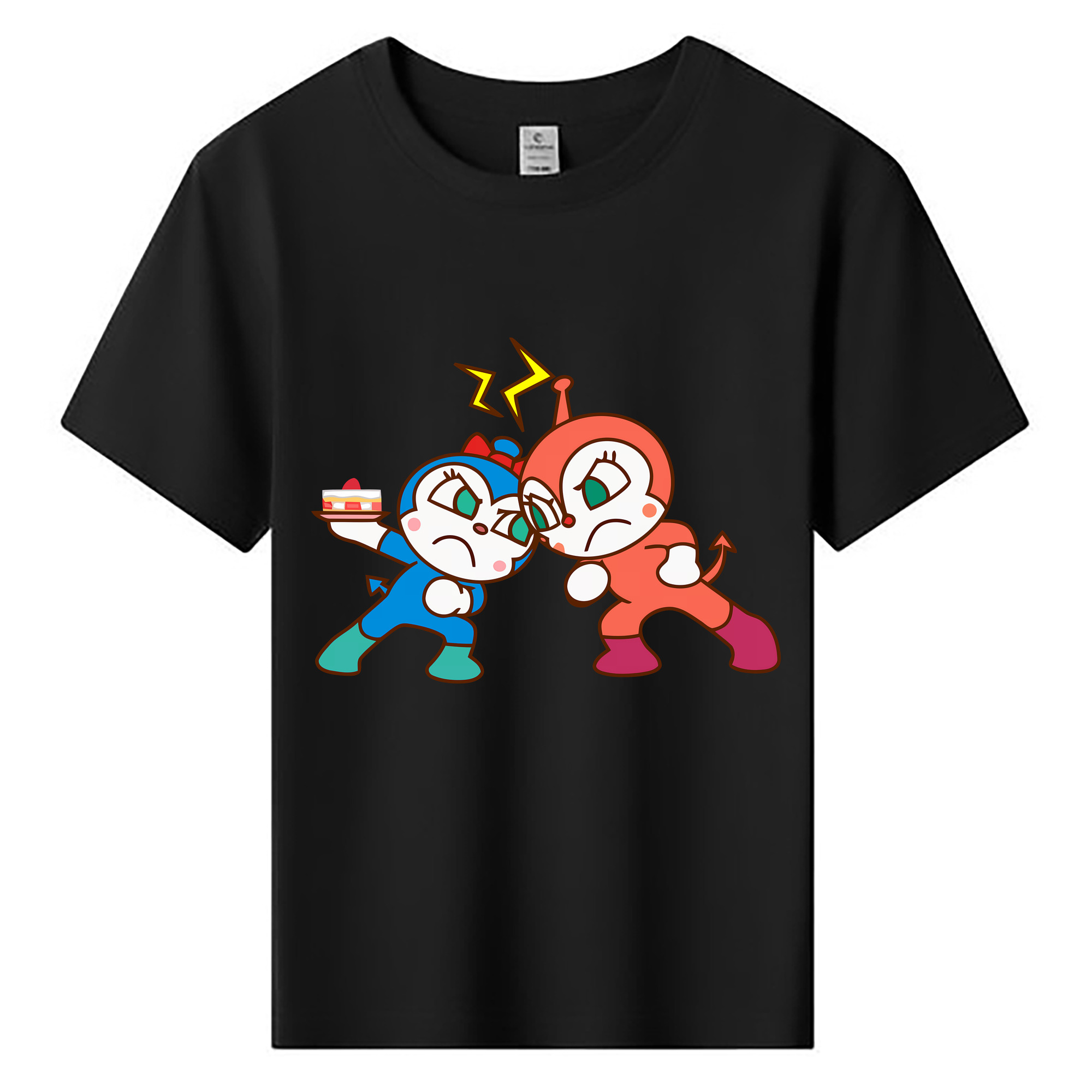 （画像用） アンパンマン Anpanman 綿100％キッズTシャツ（フロントプリント）