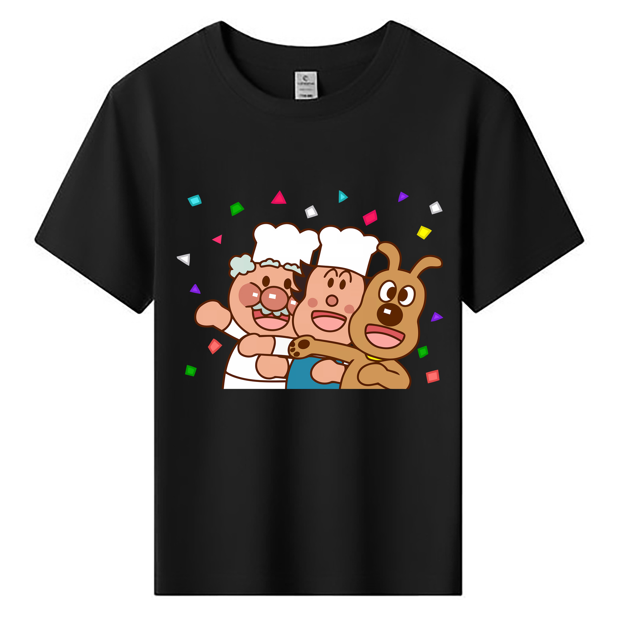 （画像用） アンパンマン Anpanman 綿100％キッズTシャツ（フロントプリント）