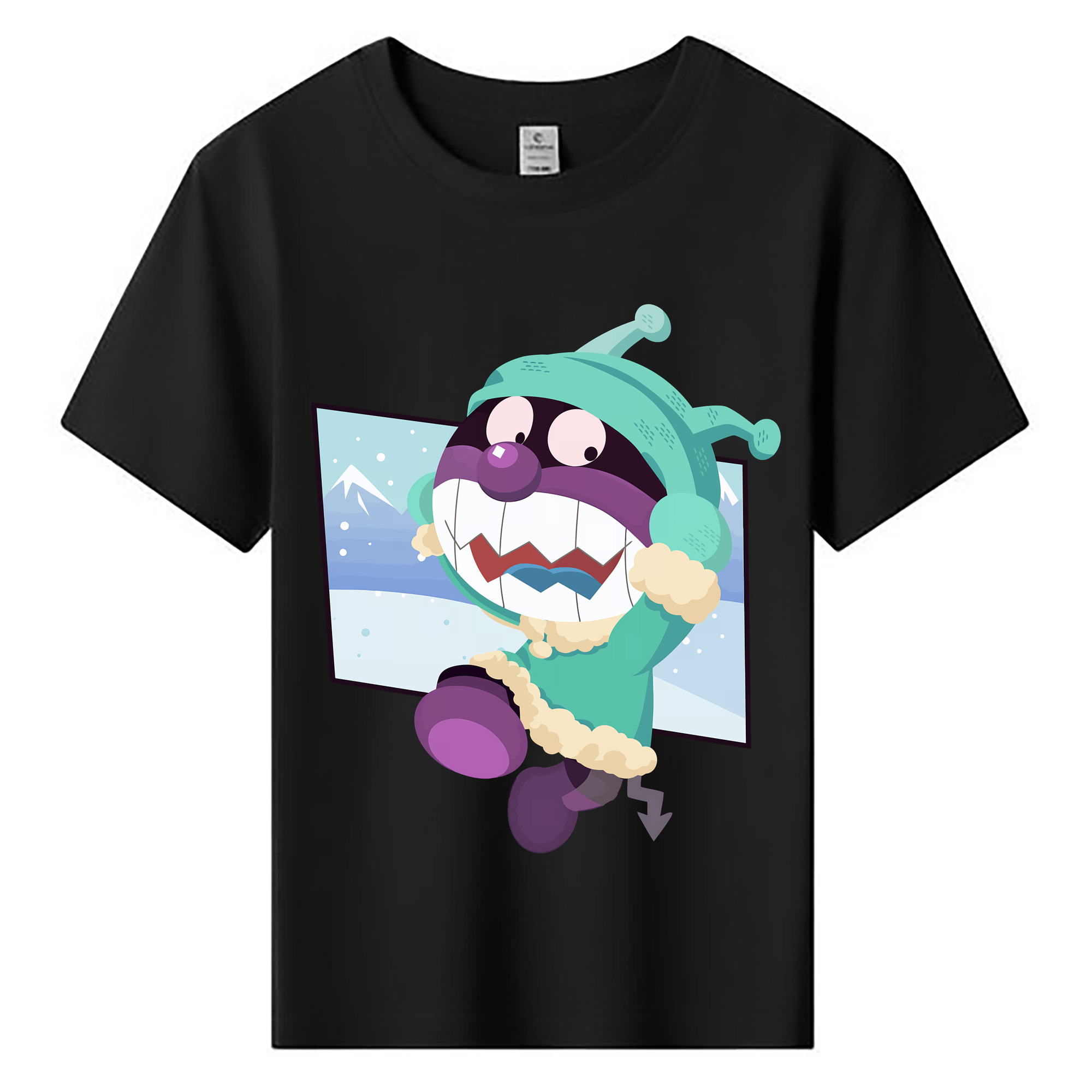（画像用） アンパンマン Anpanman 綿100％キッズTシャツ（フロントプリント）