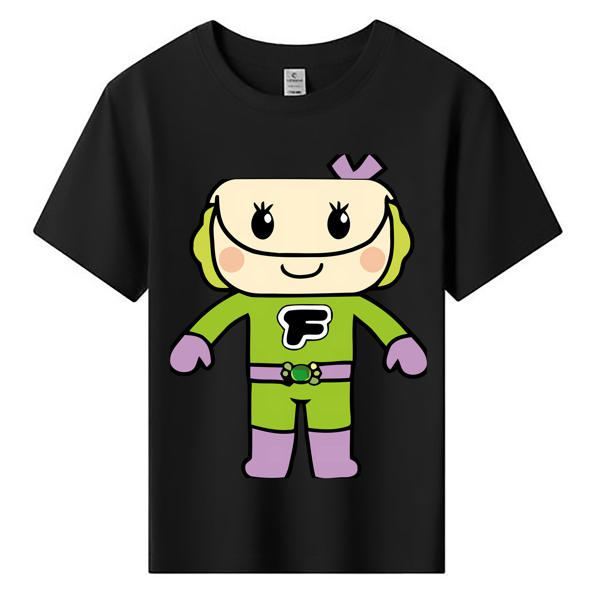 （画像用） アンパンマン Anpanman 綿100％キッズTシャツ（フロントプリント）