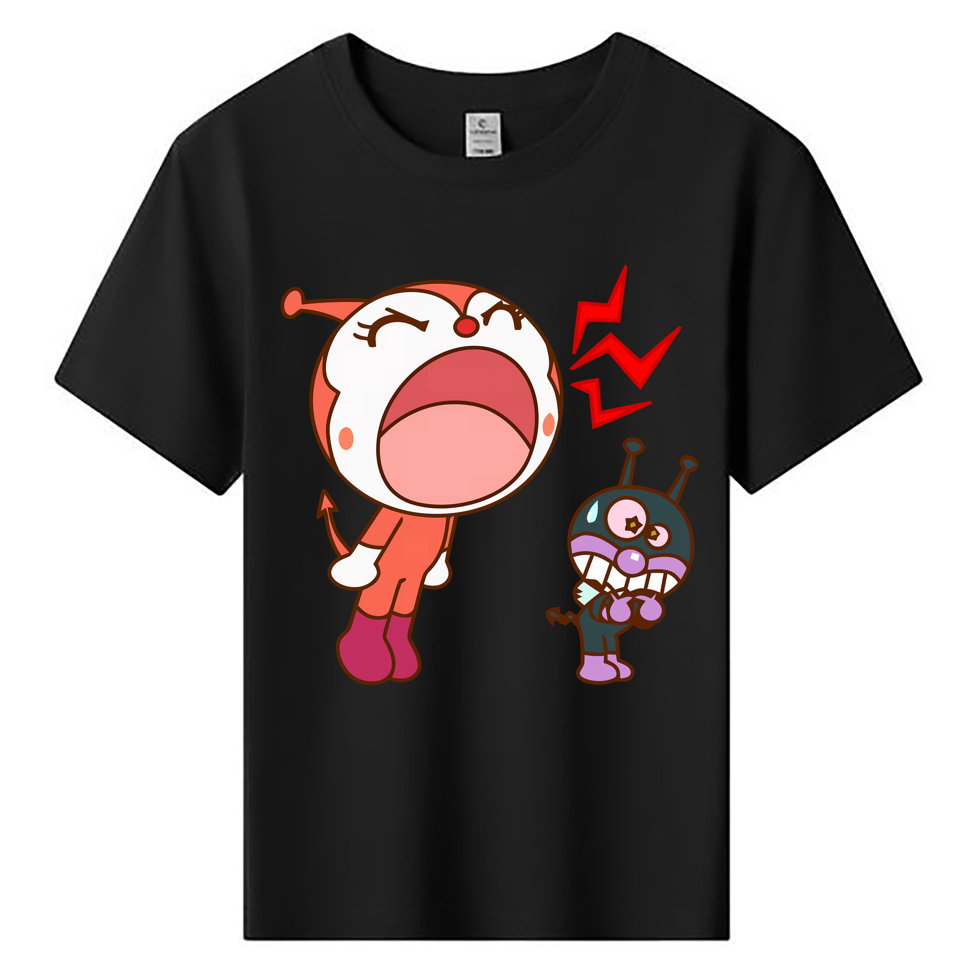 （画像用） アンパンマン Anpanman 綿100％キッズTシャツ（フロントプリント）