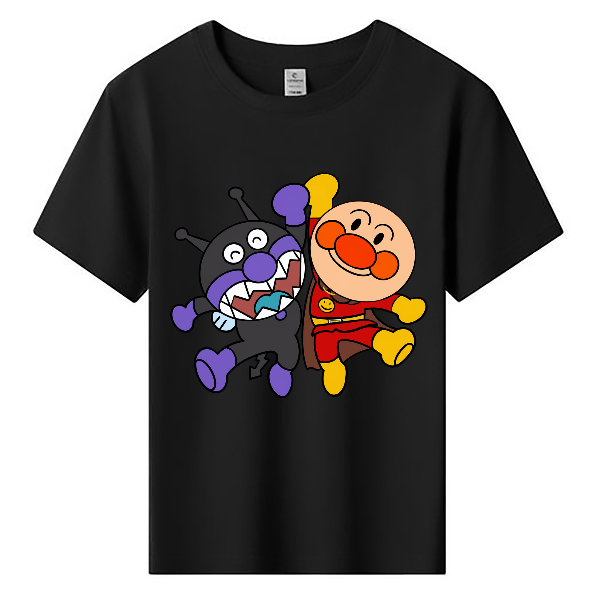 （画像用） アンパンマン Anpanman 綿100％キッズTシャツ（フロントプリント）
