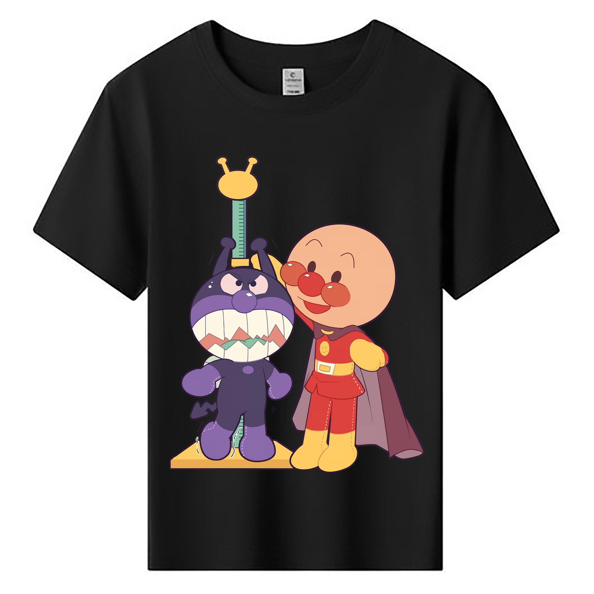 （画像用） アンパンマン Anpanman 綿100％キッズTシャツ（フロントプリント）