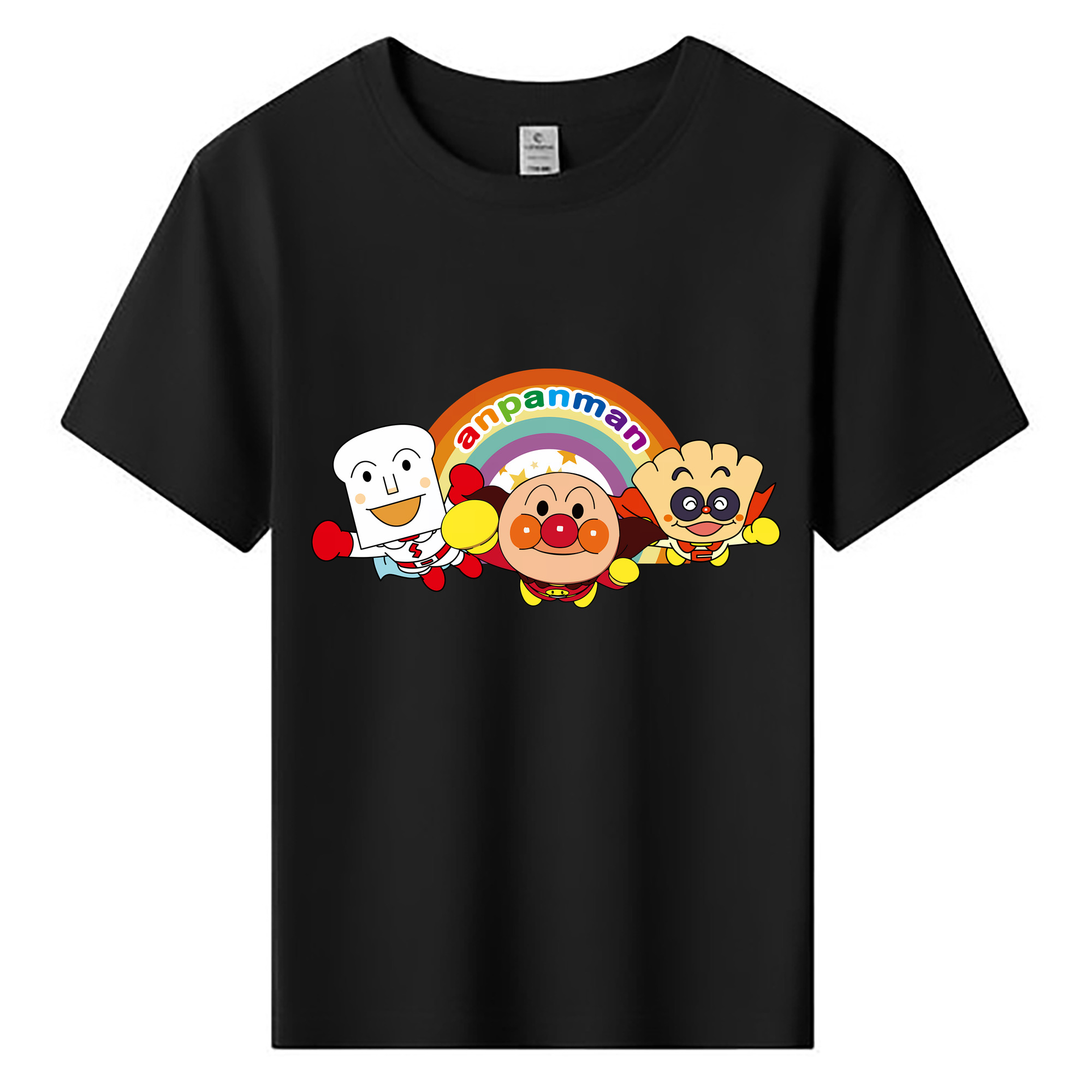 （画像用） アンパンマン Anpanman 綿100％キッズTシャツ（フロントプリント）