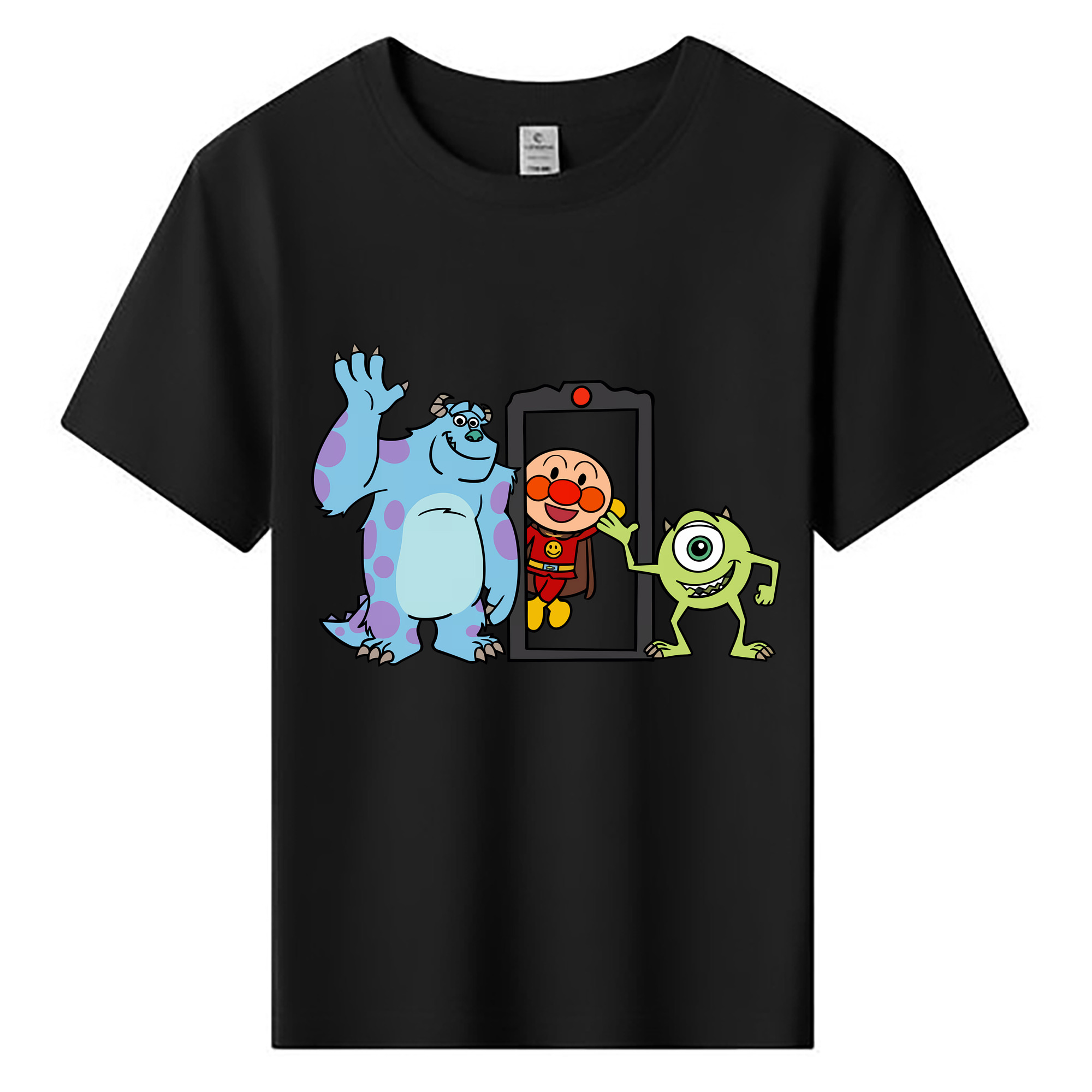 （画像用） アンパンマン Anpanman 綿100％キッズTシャツ（フロントプリント）