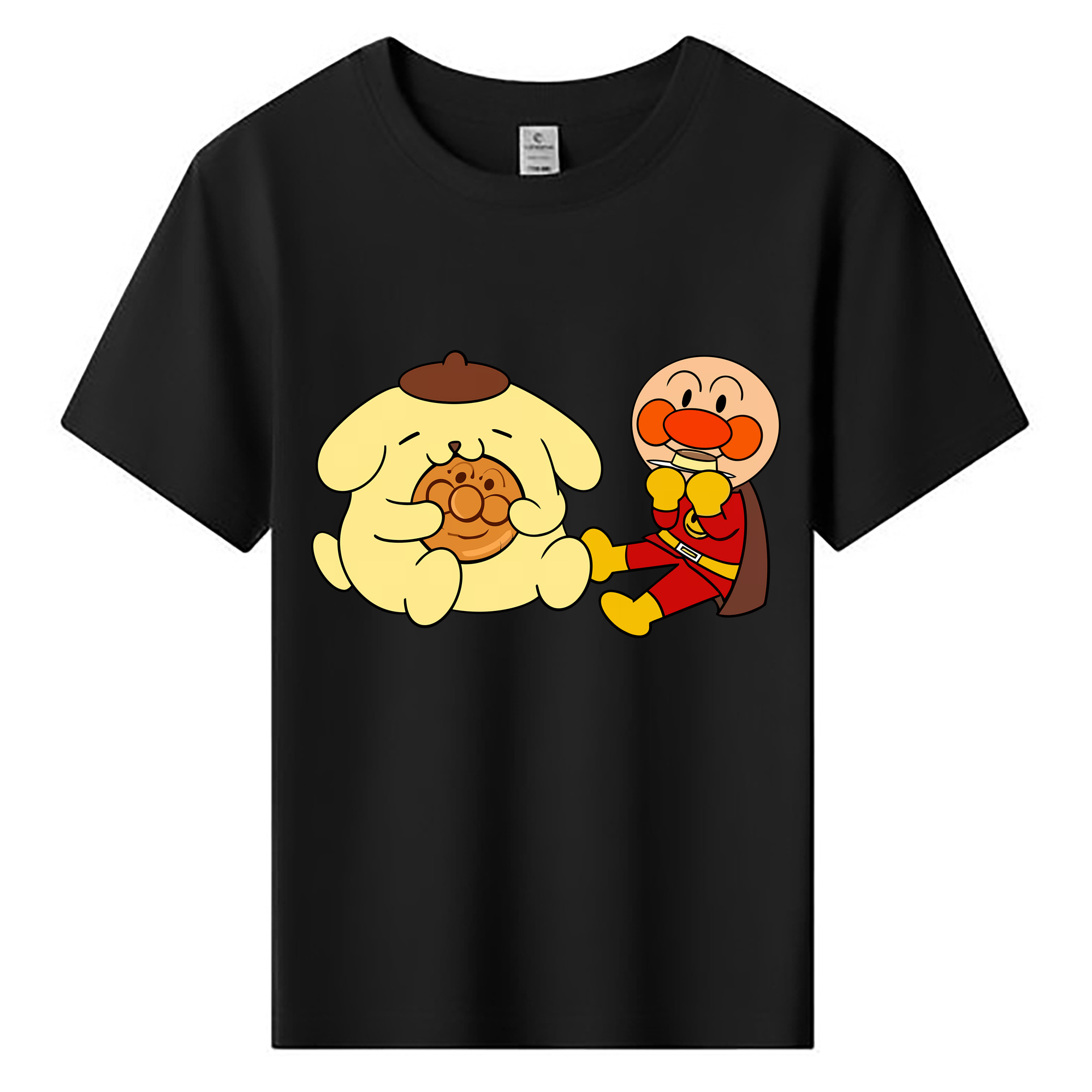 （画像用） アンパンマン Anpanman 綿100％キッズTシャツ（フロントプリント）