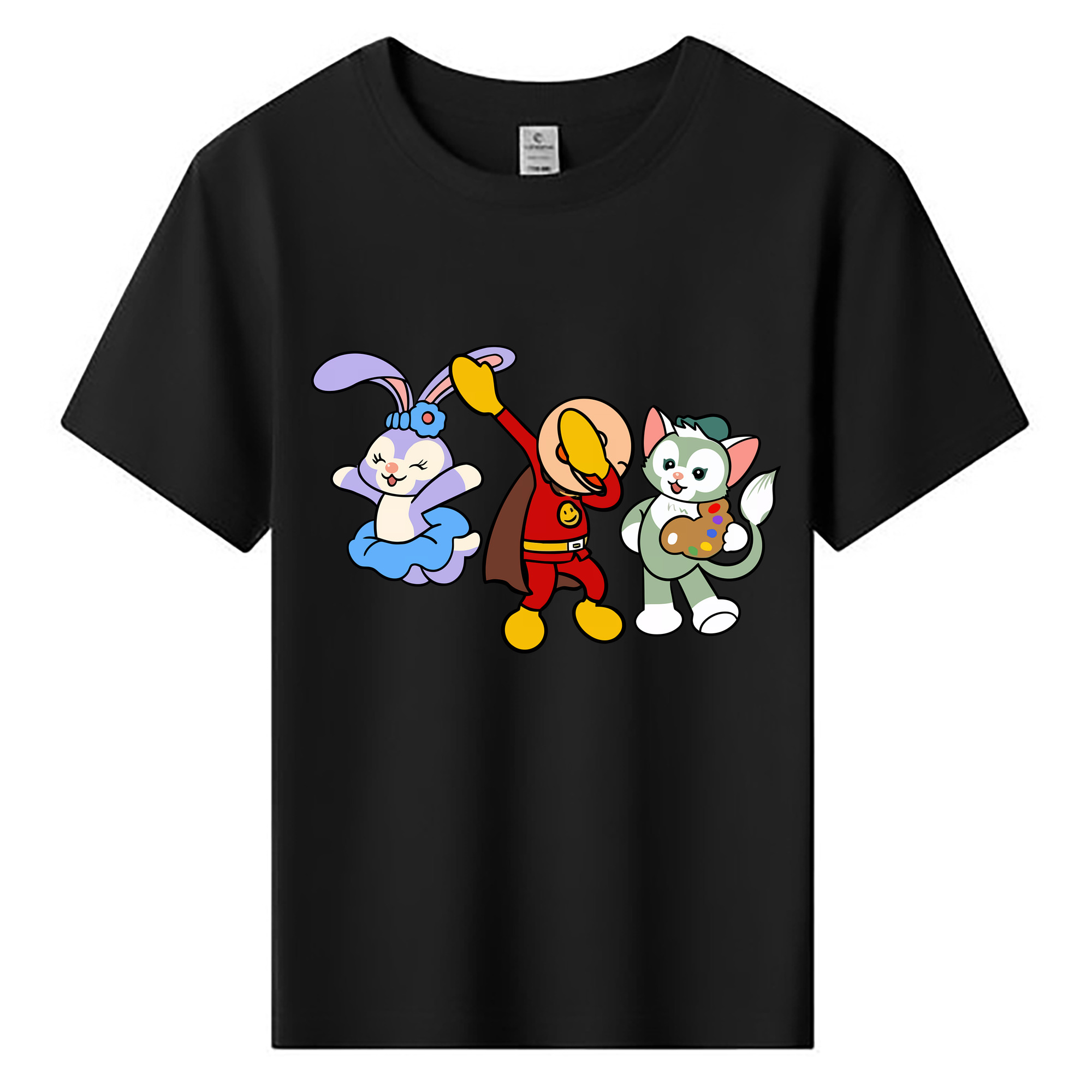 （画像用） アンパンマン Anpanman 綿100％キッズTシャツ（フロントプリント）