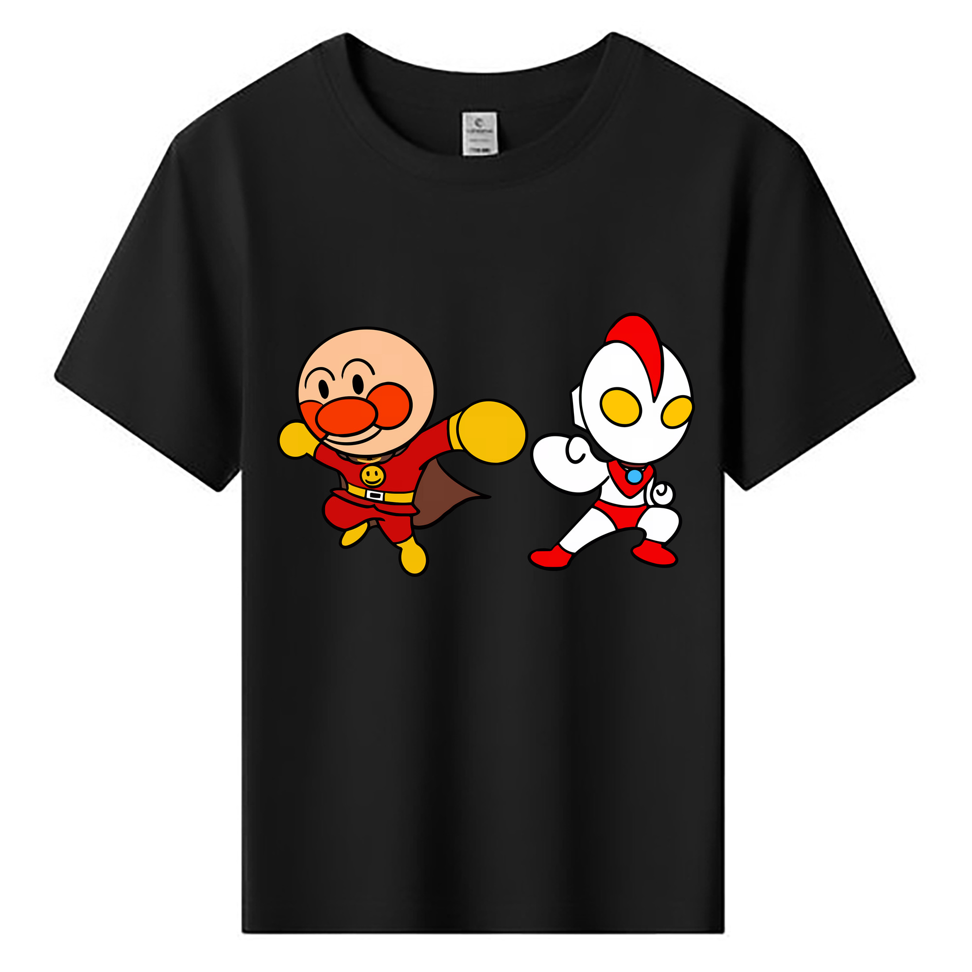 （画像用） アンパンマン Anpanman 綿100％キッズTシャツ（フロントプリント）