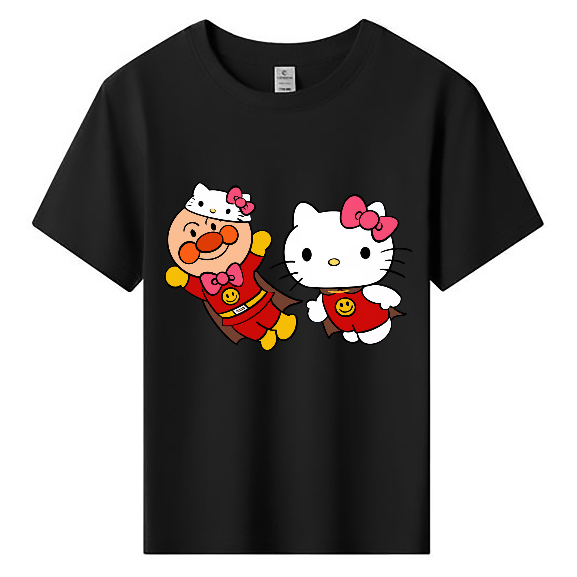 （画像用） アンパンマン Anpanman 綿100％キッズTシャツ（フロントプリント）