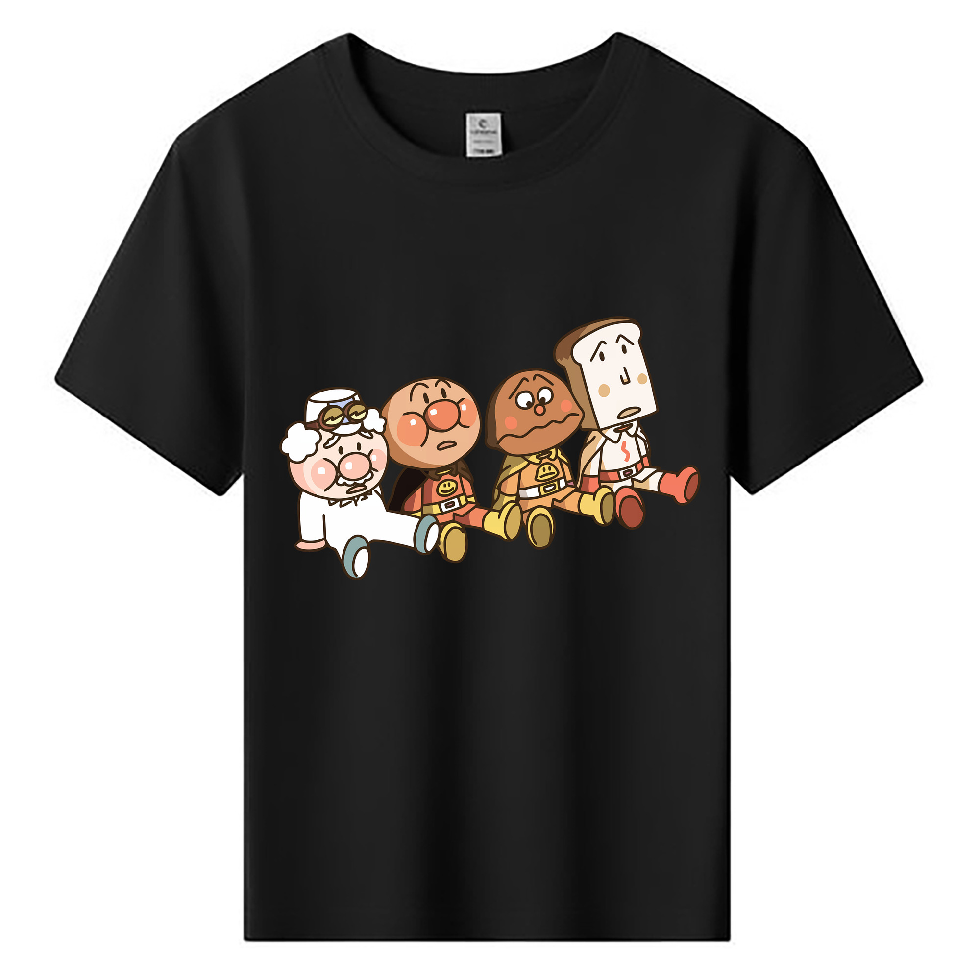 （画像用） アンパンマン Anpanman 綿100％キッズTシャツ（フロントプリント）