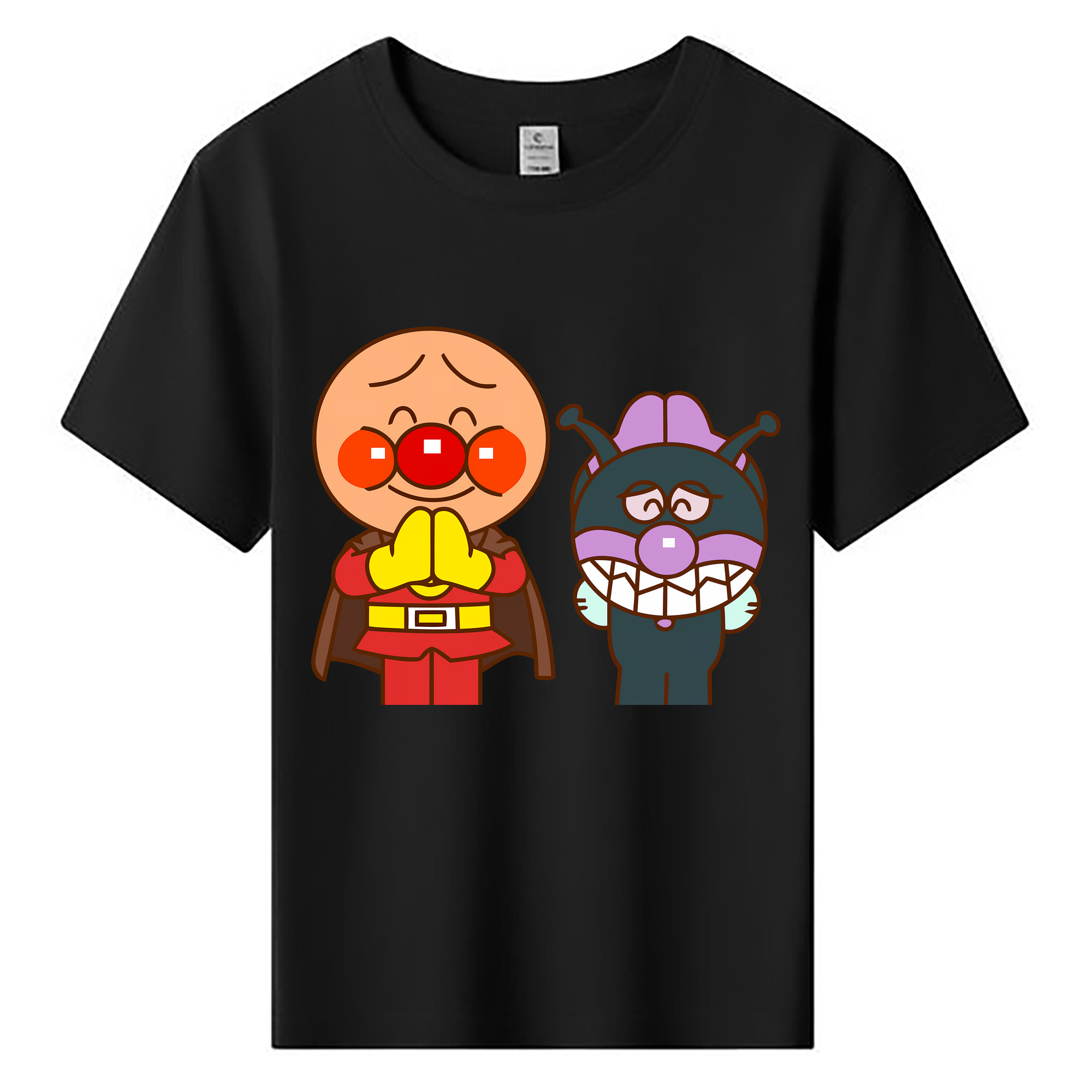 （画像用） アンパンマン Anpanman 綿100％キッズTシャツ（フロントプリント）
