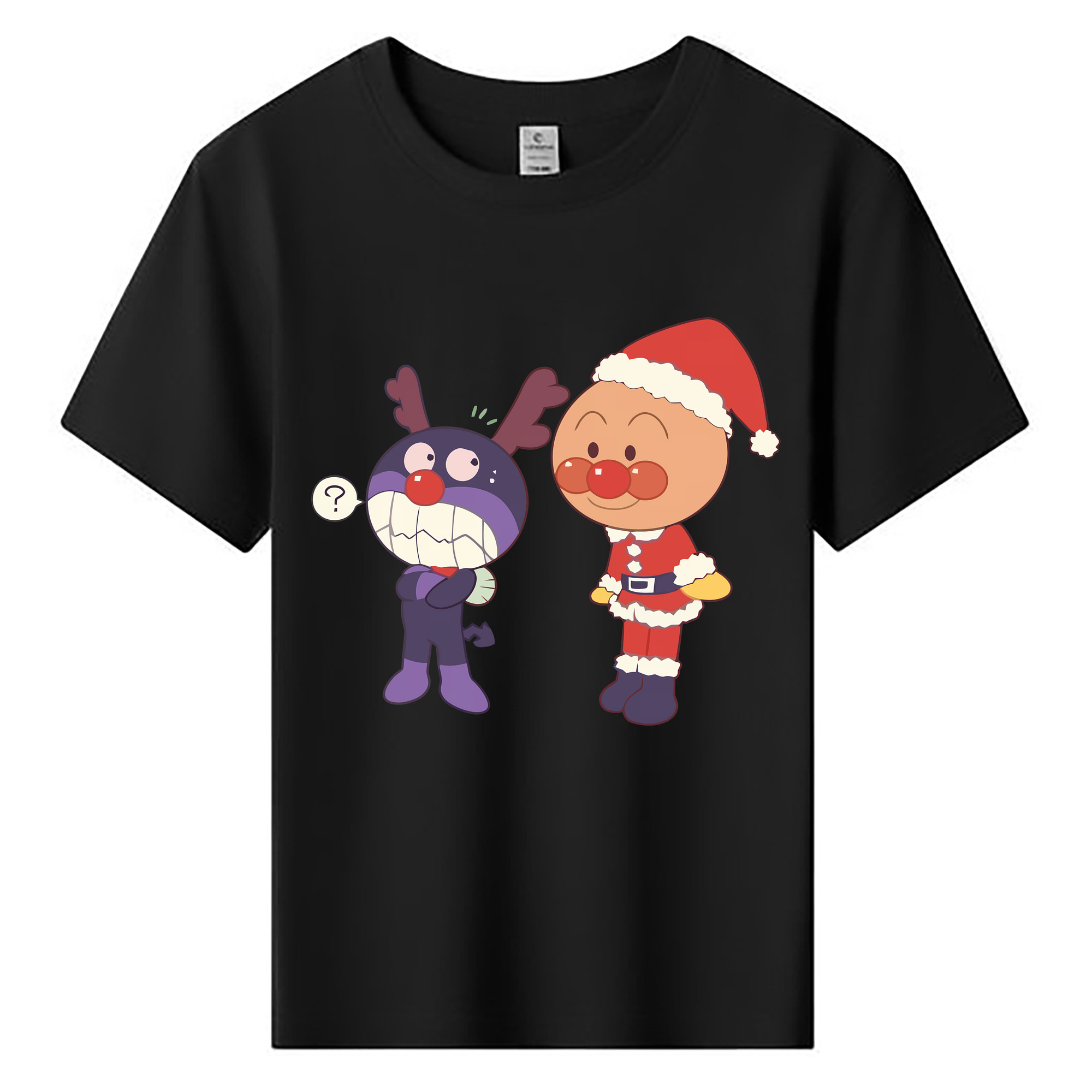 （画像用） アンパンマン Anpanman 綿100％キッズTシャツ（フロントプリント）