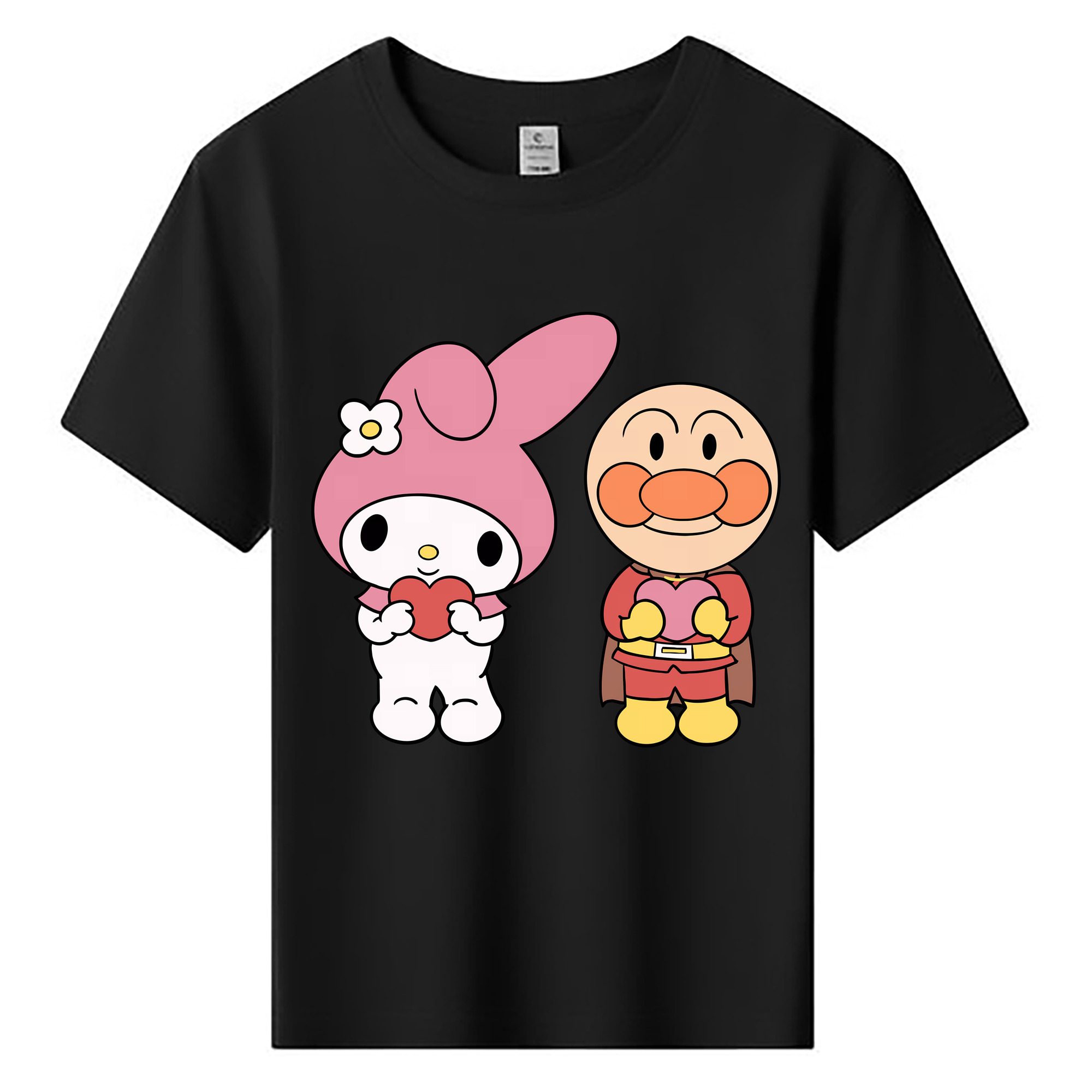 （画像用） アンパンマン Anpanman 綿100％キッズTシャツ（フロントプリント）