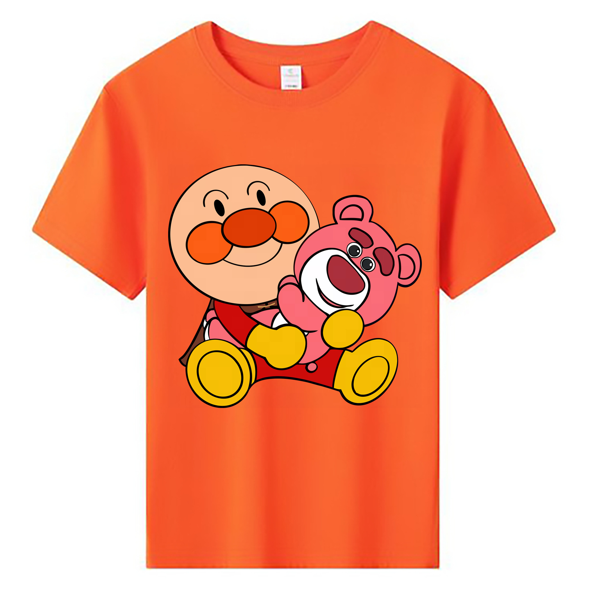 （画像用） アンパンマン Anpanman 綿100％キッズTシャツ（フロントプリント）