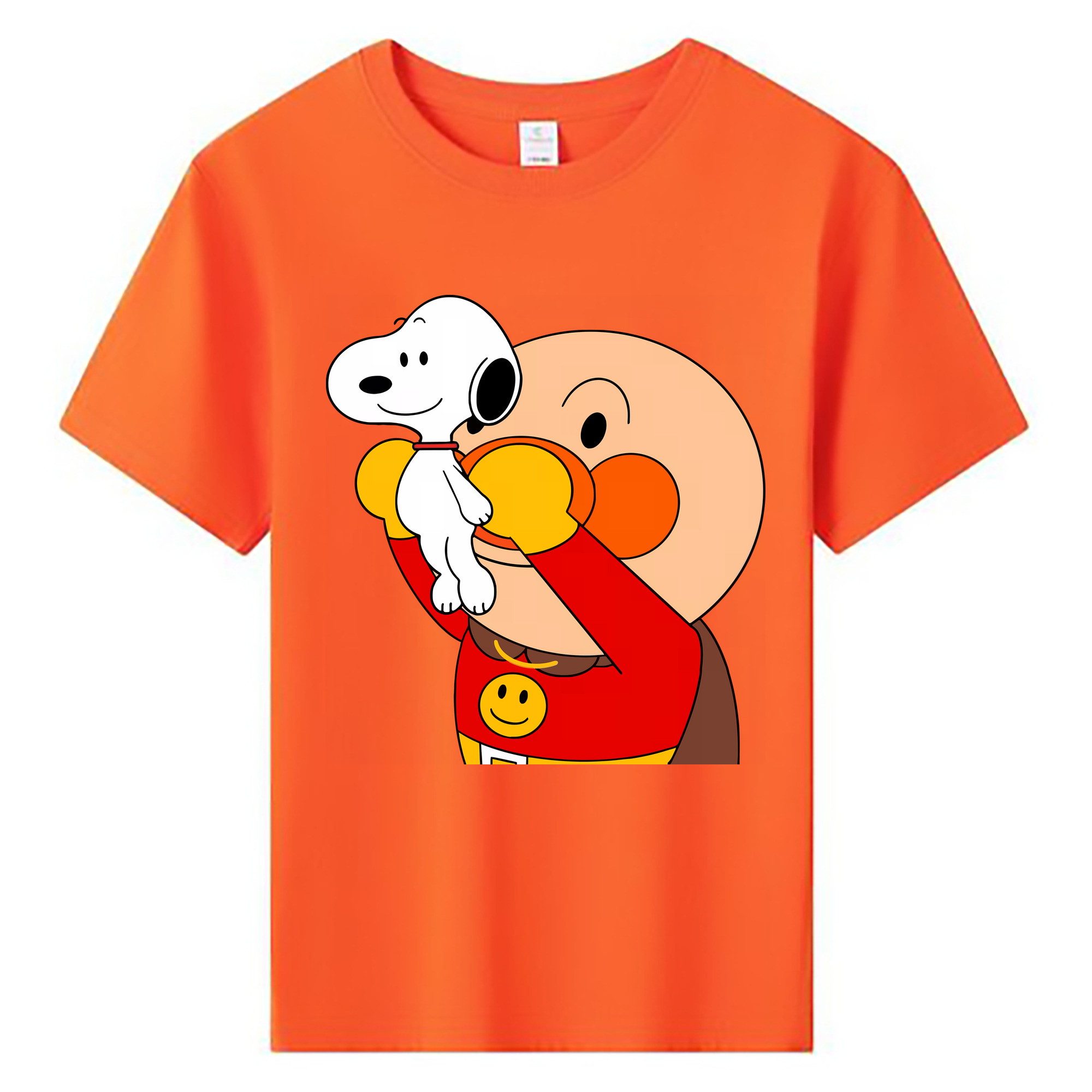 （画像用） アンパンマン Anpanman 綿100％キッズTシャツ（フロントプリント）