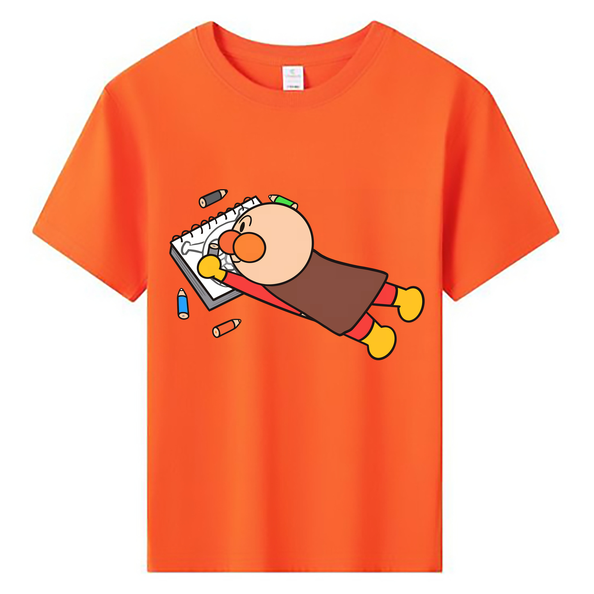 （画像用） アンパンマン Anpanman 綿100％キッズTシャツ（フロントプリント）