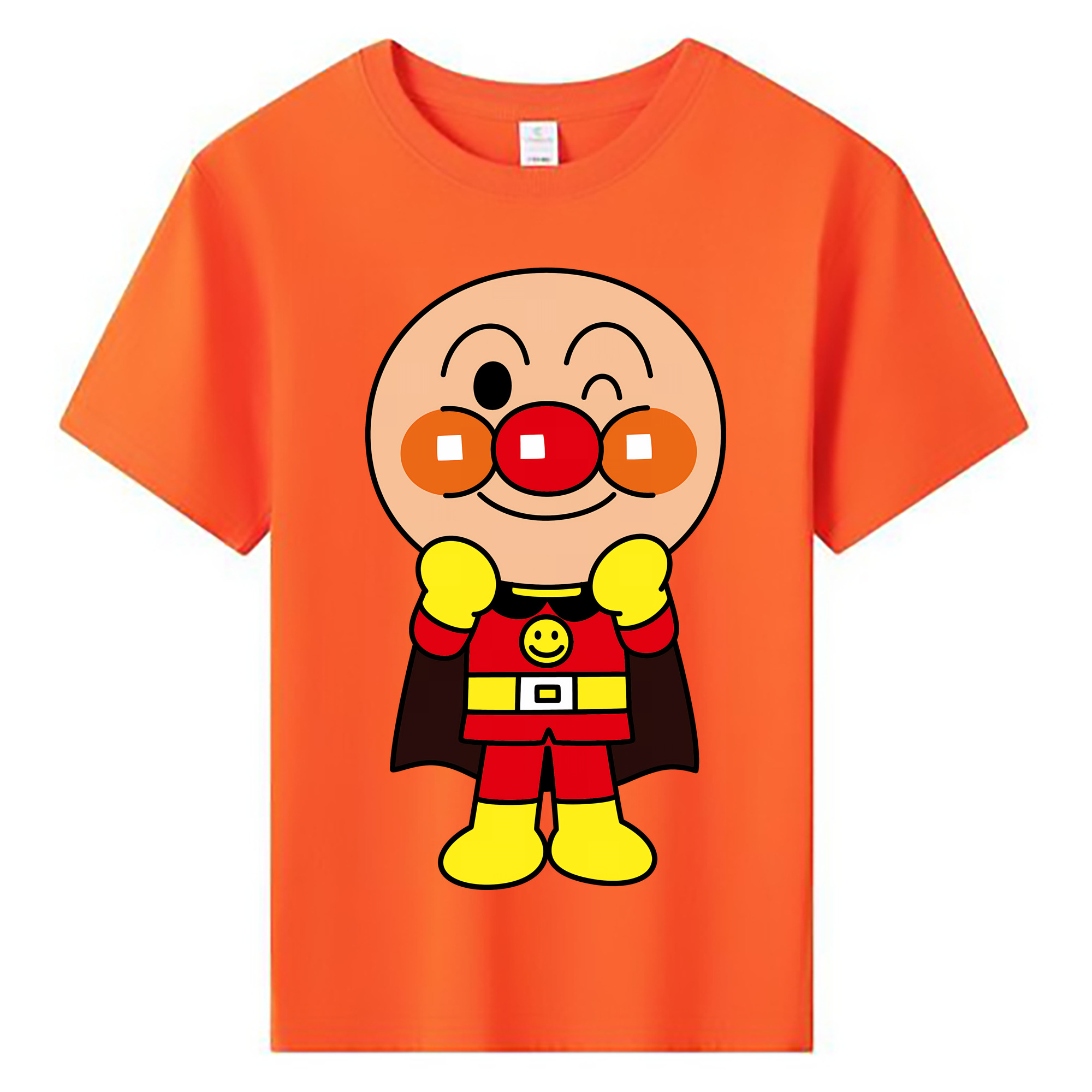 （画像用） アンパンマン Anpanman 綿100％キッズTシャツ（フロントプリント）