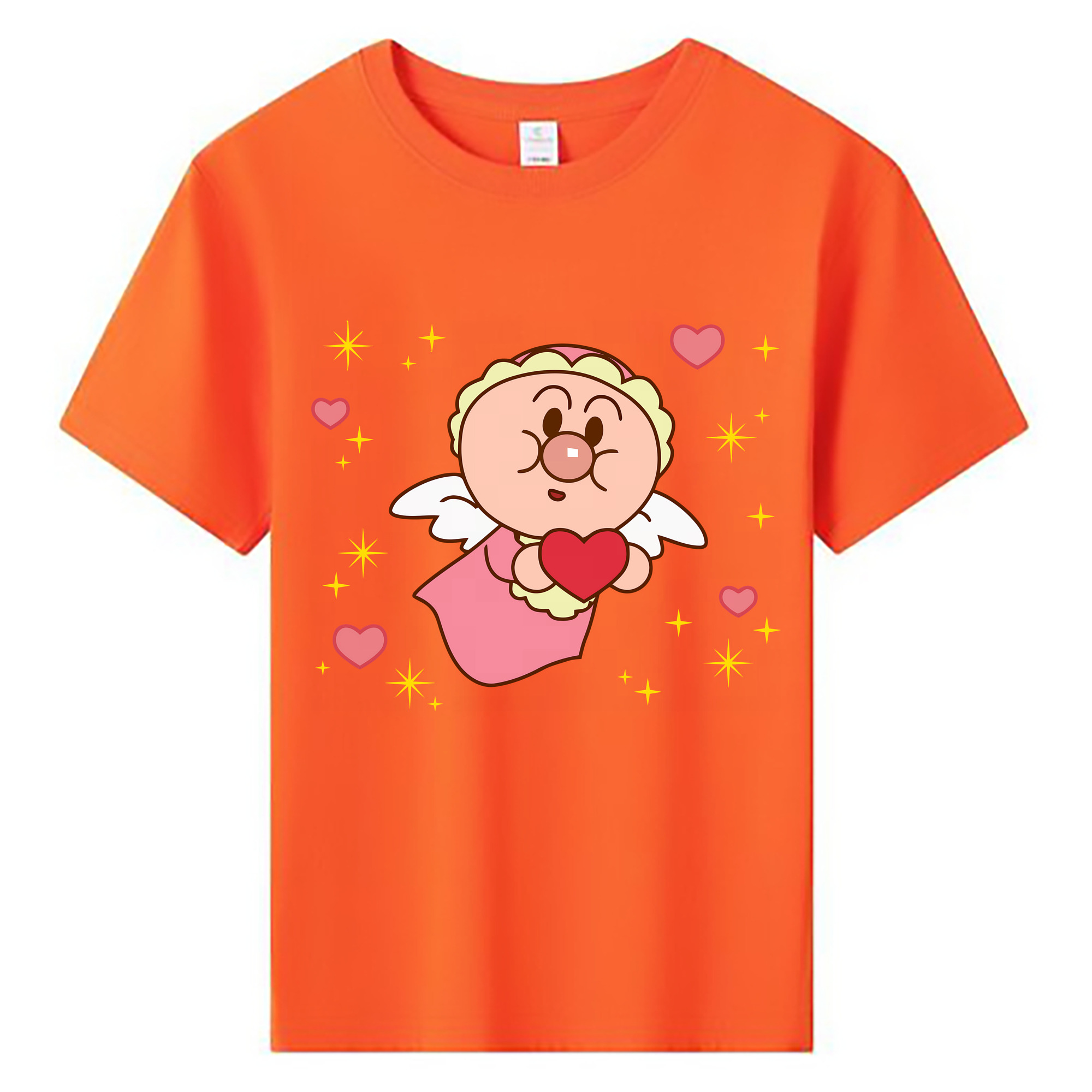 （画像用） アンパンマン Anpanman 綿100％キッズTシャツ（フロントプリント）