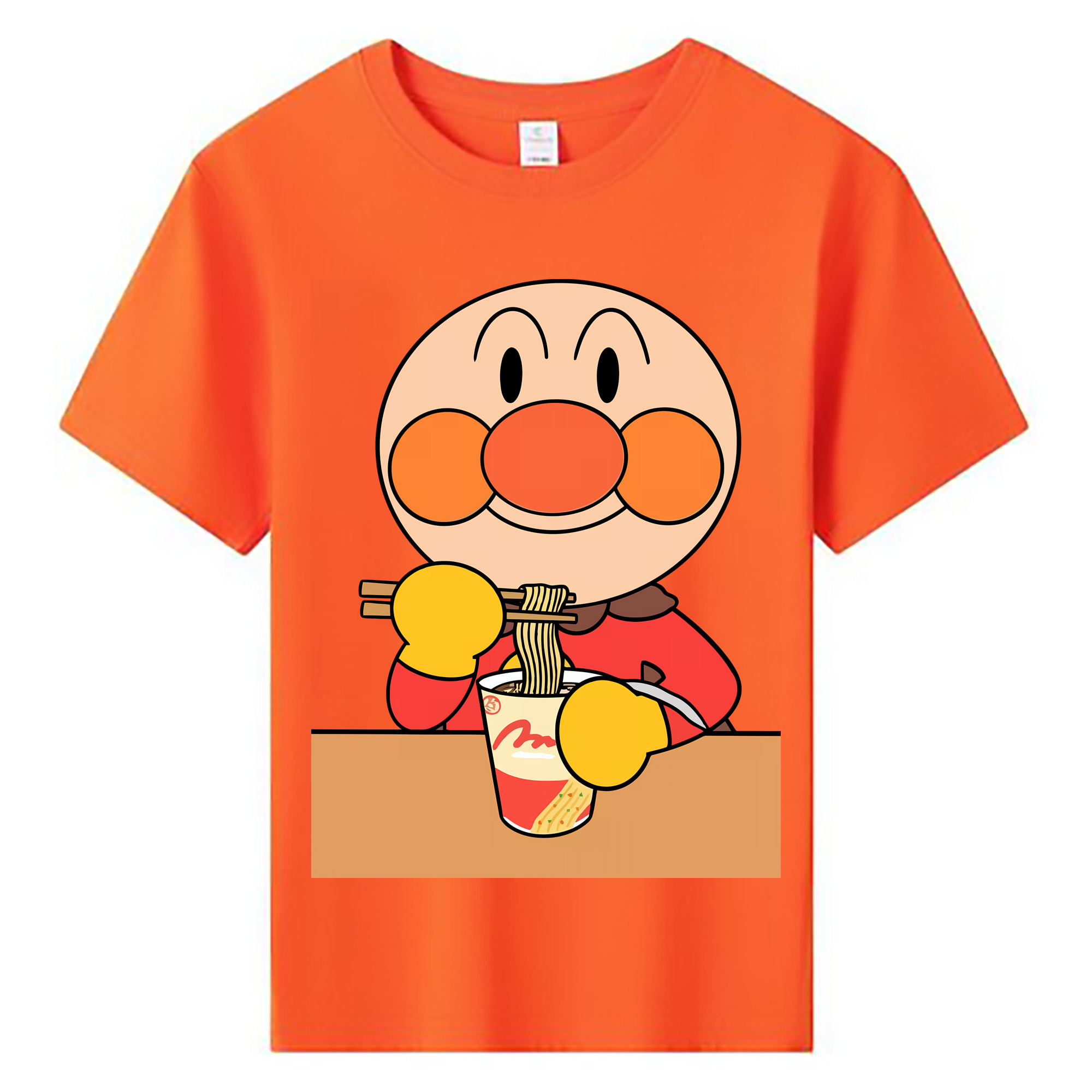 （画像用） アンパンマン Anpanman 綿100％キッズTシャツ（フロントプリント）