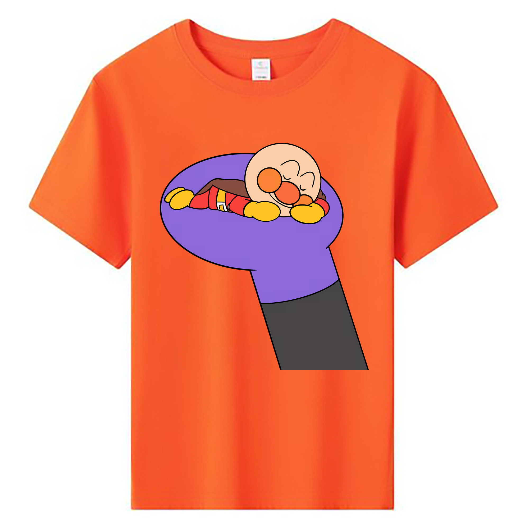 （画像用） アンパンマン Anpanman 綿100％キッズTシャツ（フロントプリント）
