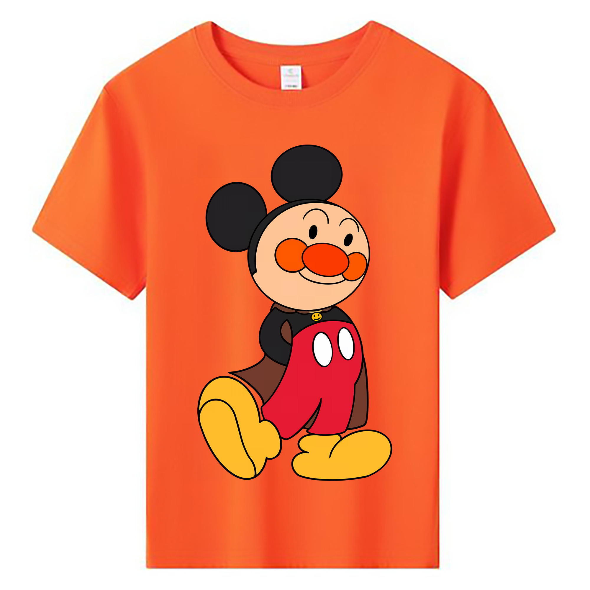 （画像用） アンパンマン Anpanman 綿100％キッズTシャツ（フロントプリント）