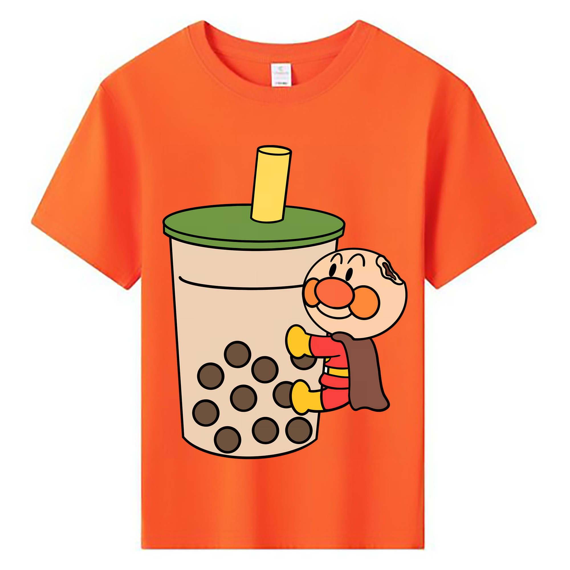 （画像用） アンパンマン Anpanman 綿100％キッズTシャツ（フロントプリント）