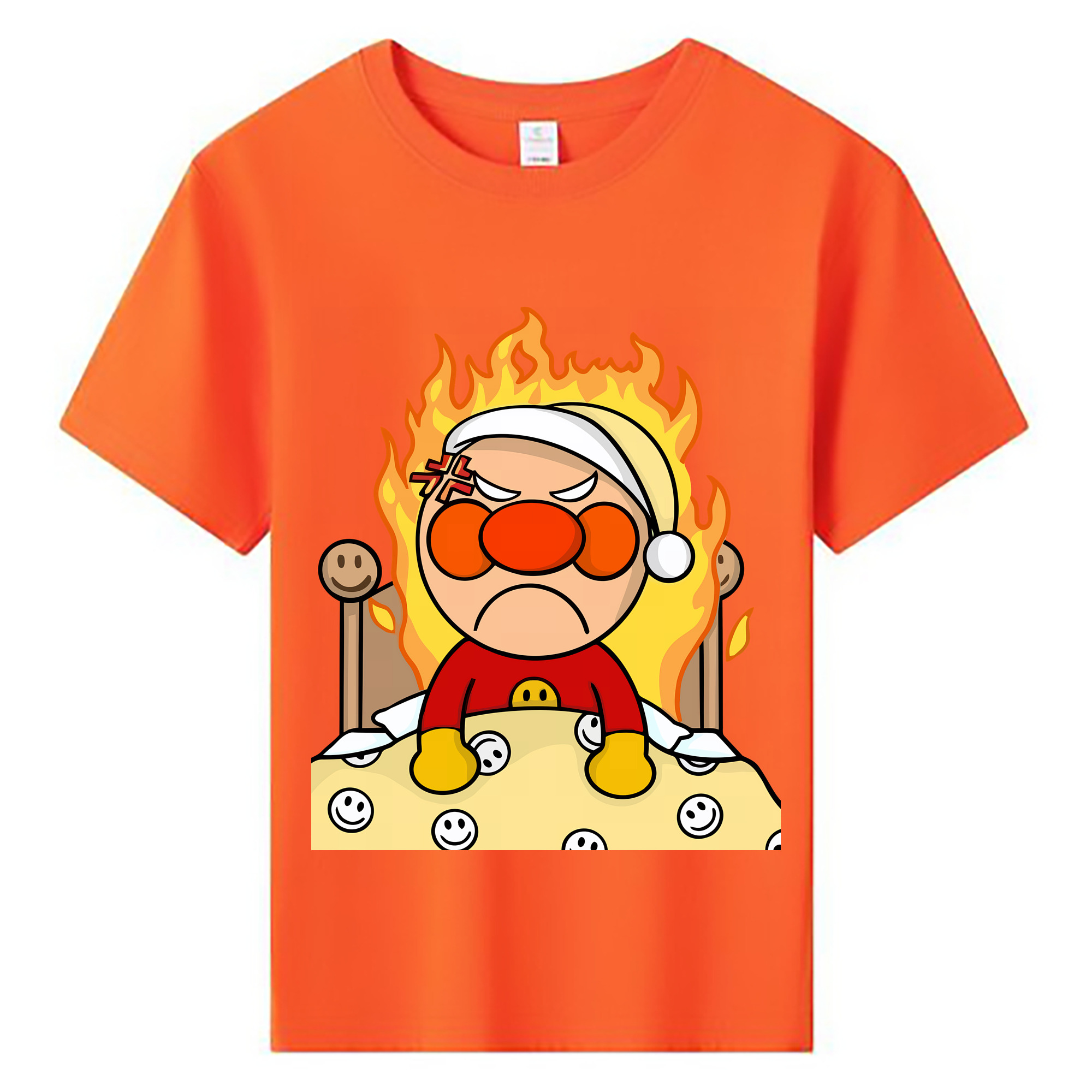 （画像用） アンパンマン Anpanman 綿100％キッズTシャツ（フロントプリント）