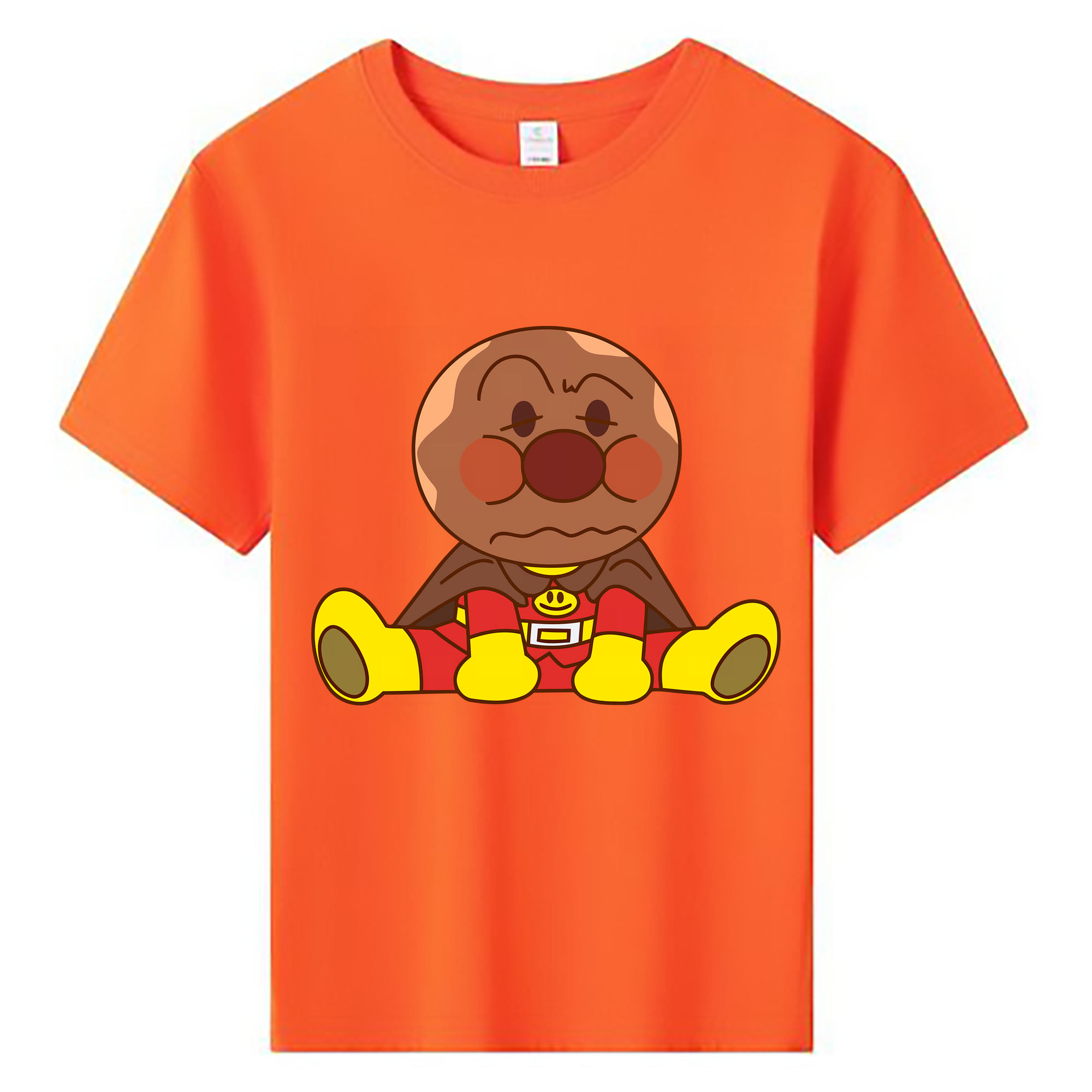 （画像用） アンパンマン Anpanman 綿100％キッズTシャツ（フロントプリント）