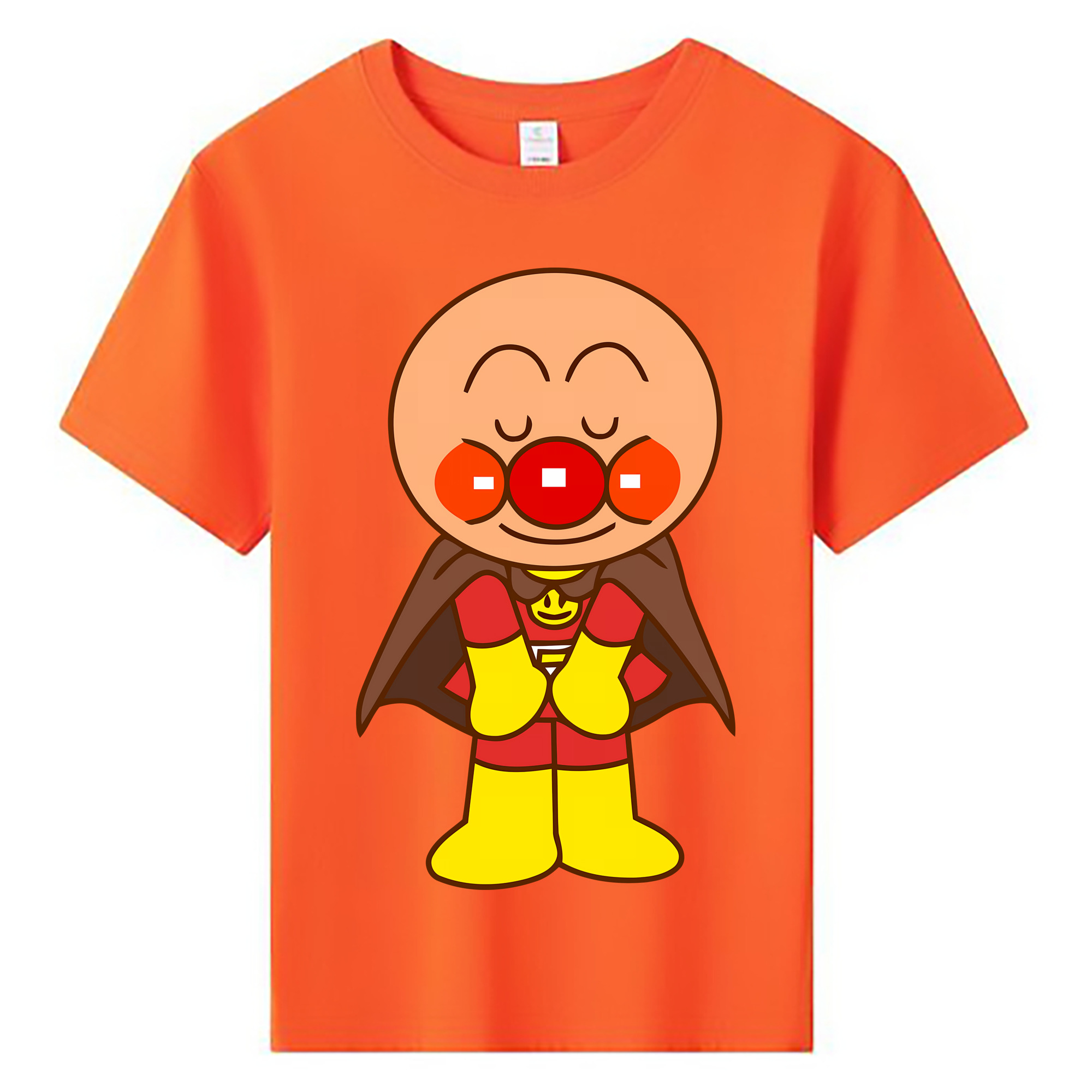 （画像用） アンパンマン Anpanman 綿100％キッズTシャツ（フロントプリント）
