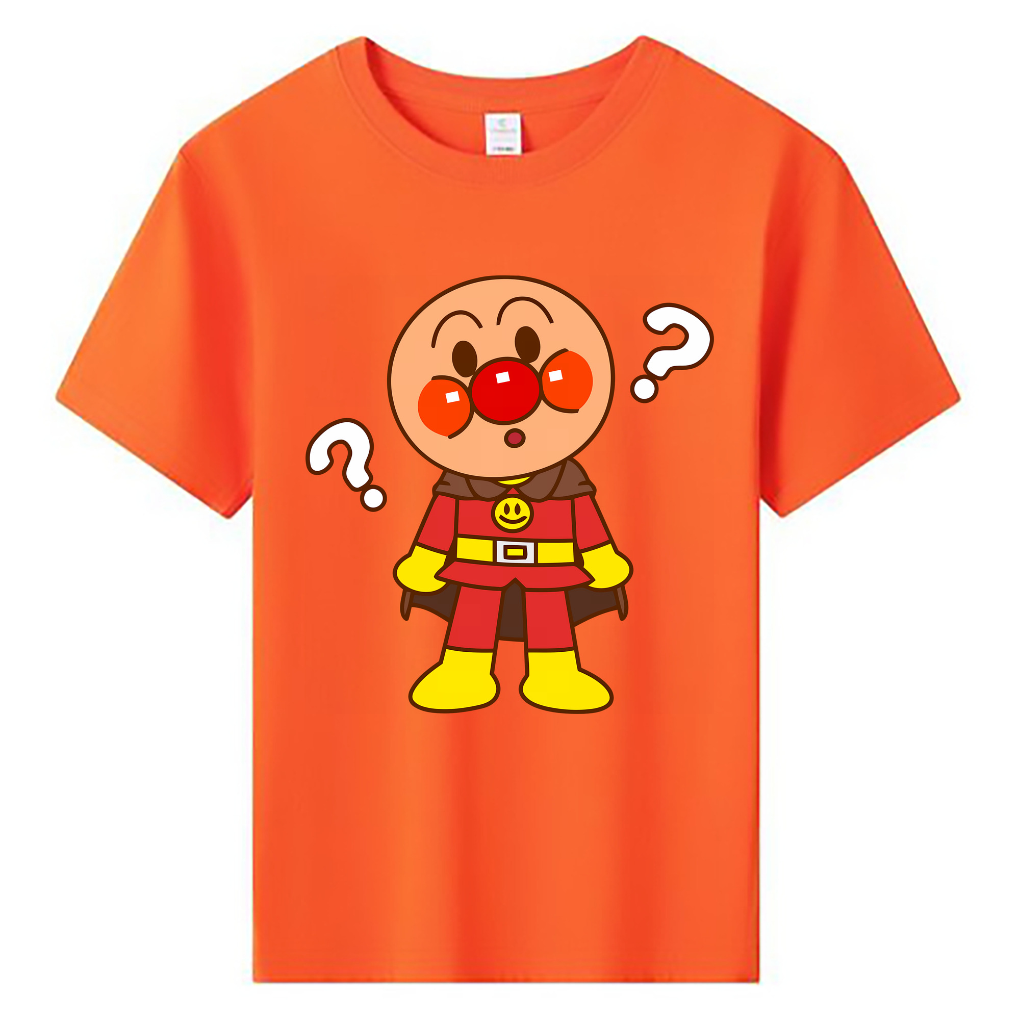 （画像用） アンパンマン Anpanman 綿100％キッズTシャツ（フロントプリント）