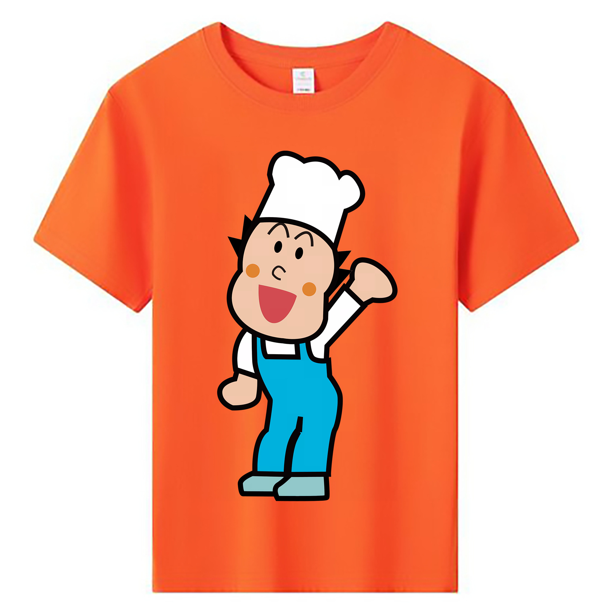 （画像用） アンパンマン Anpanman 綿100％キッズTシャツ（フロントプリント）