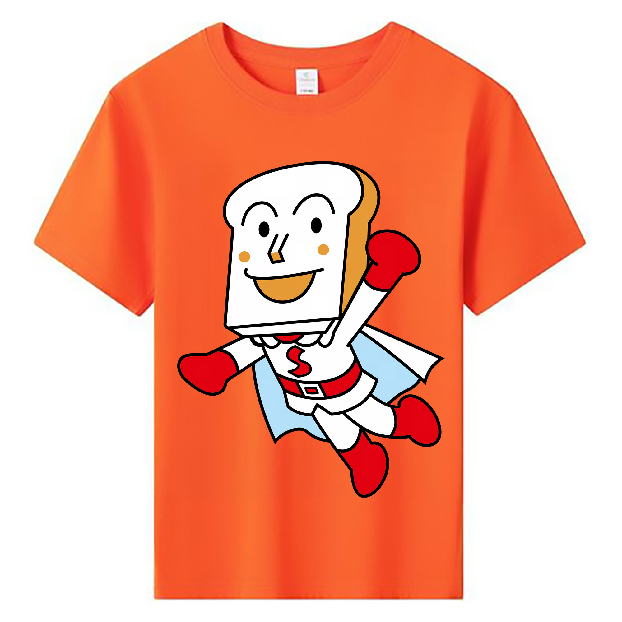 （画像用） アンパンマン Anpanman 綿100％キッズTシャツ（フロントプリント）