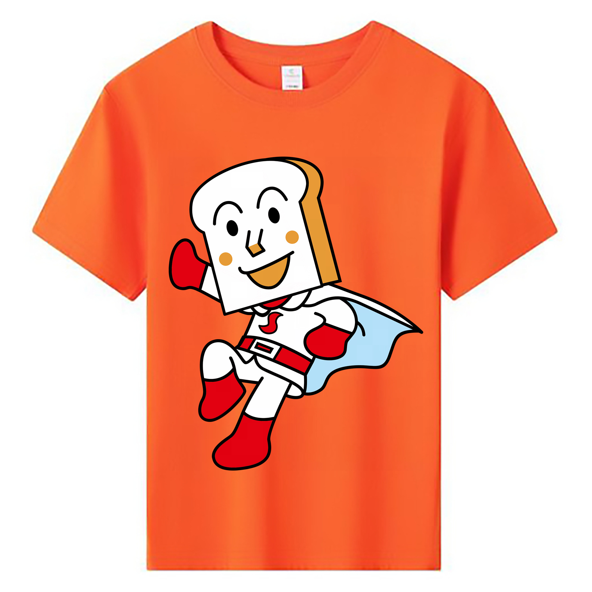 （画像用） アンパンマン Anpanman 綿100％キッズTシャツ（フロントプリント）