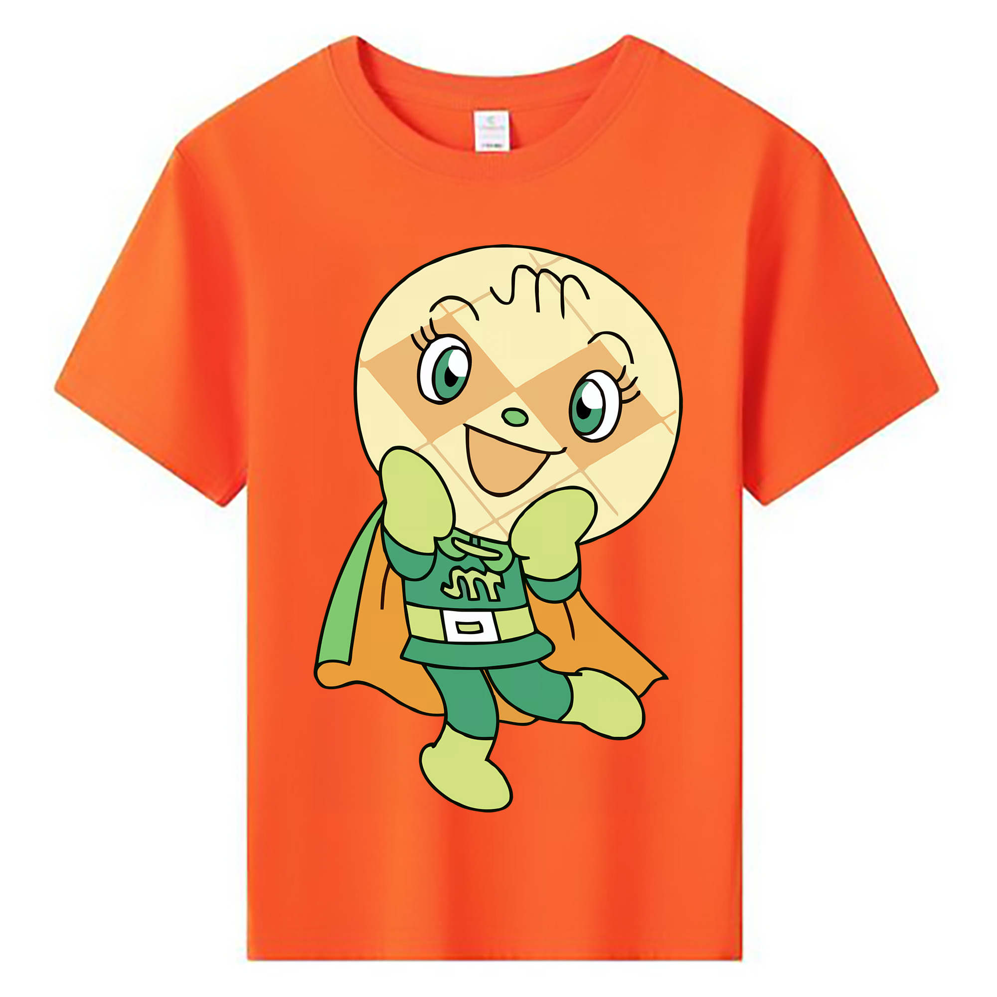 （画像用） アンパンマン Anpanman 綿100％キッズTシャツ（フロントプリント）