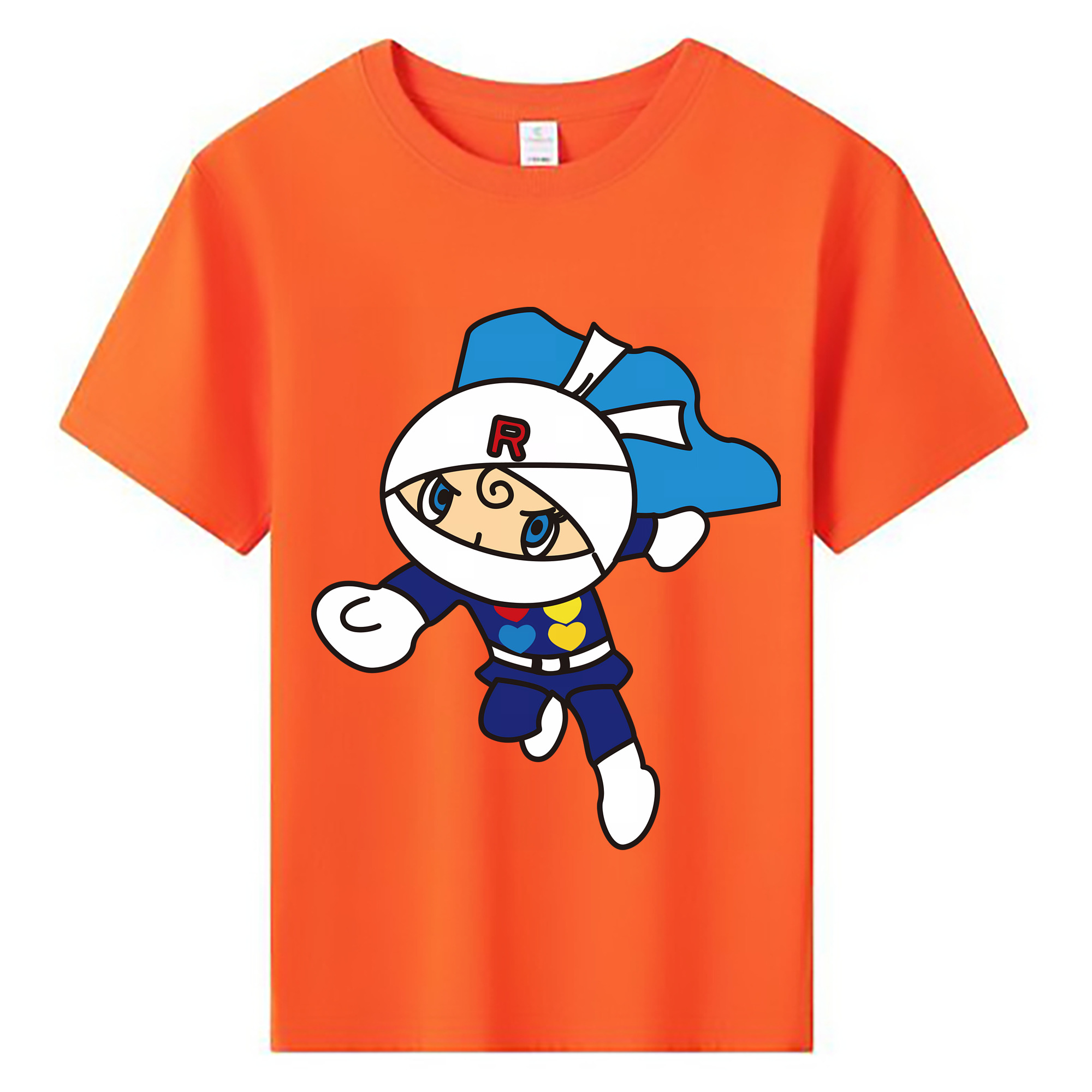 （画像用） アンパンマン Anpanman 綿100％キッズTシャツ（フロントプリント）