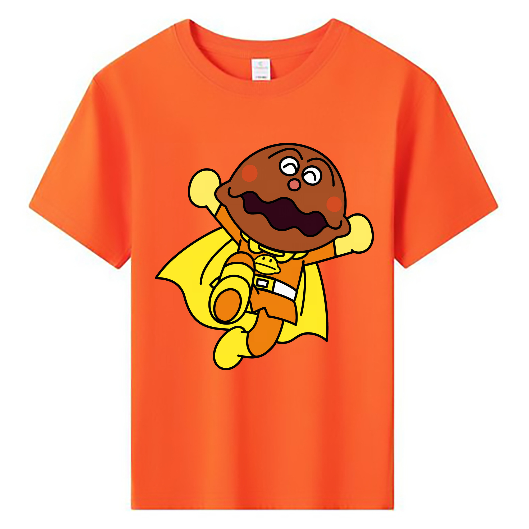 （画像用） アンパンマン Anpanman 綿100％キッズTシャツ（フロントプリント）