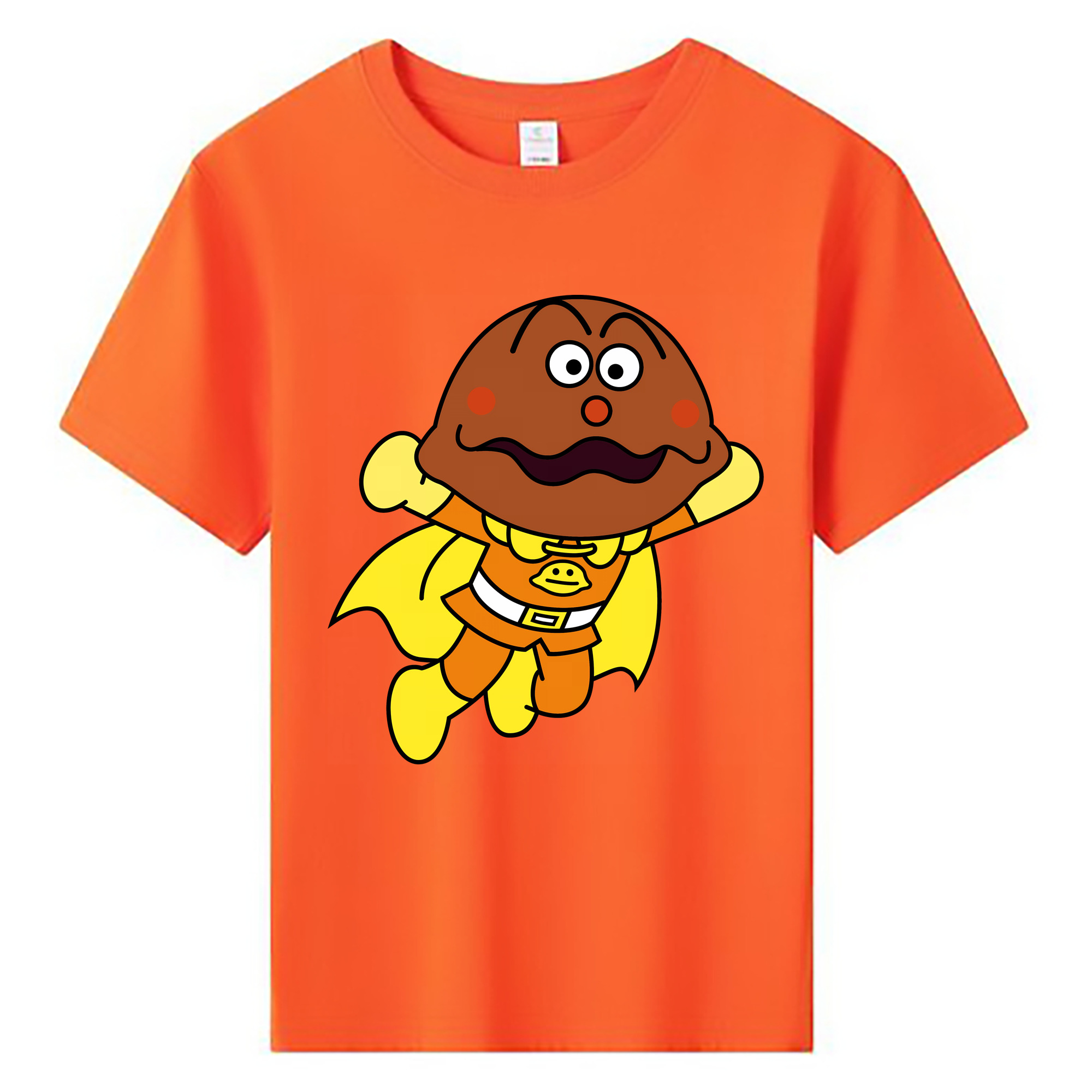 （画像用） アンパンマン Anpanman 綿100％キッズTシャツ（フロントプリント）
