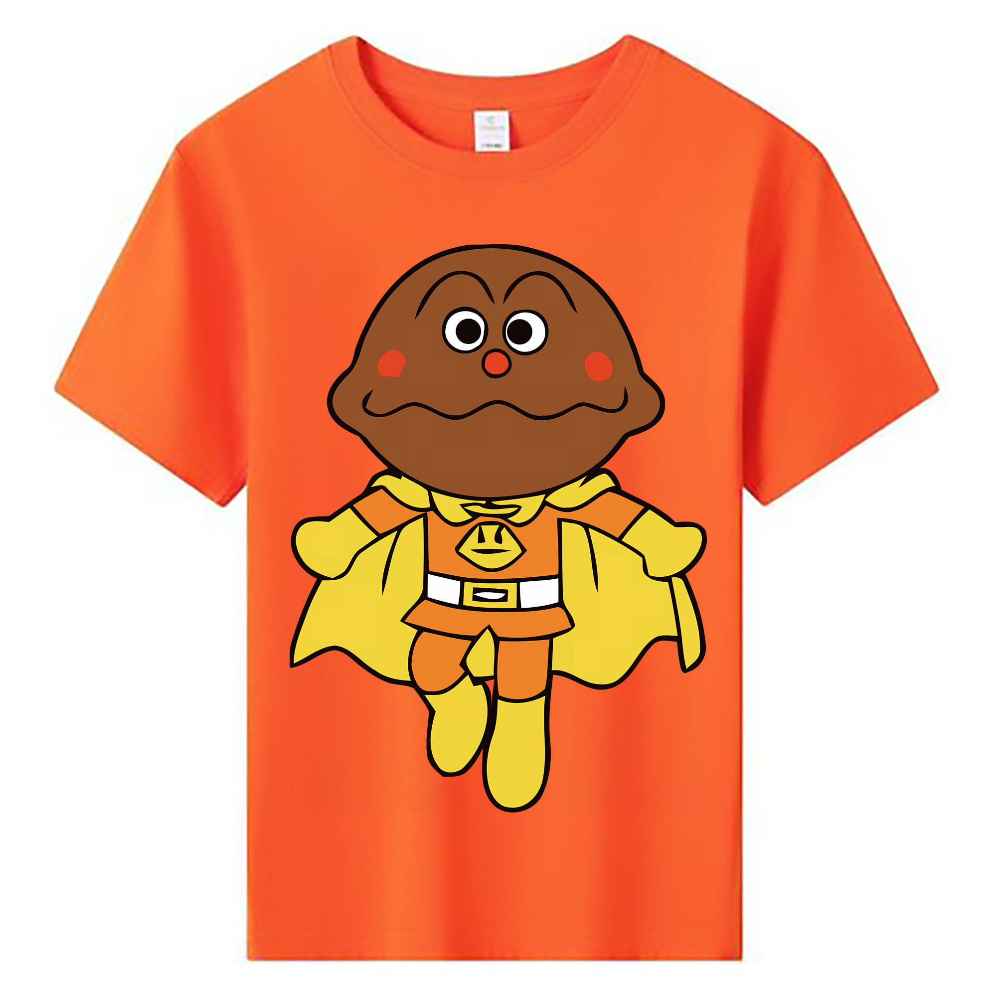 （画像用） アンパンマン Anpanman 綿100％キッズTシャツ（フロントプリント）