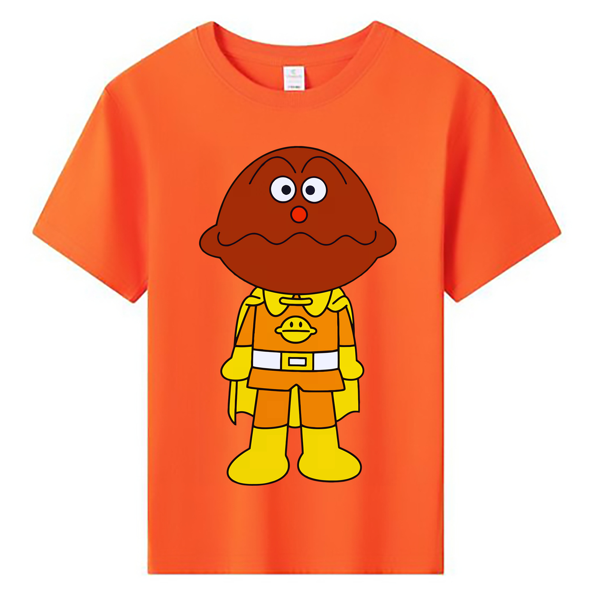 （画像用） アンパンマン Anpanman 綿100％キッズTシャツ（フロントプリント）
