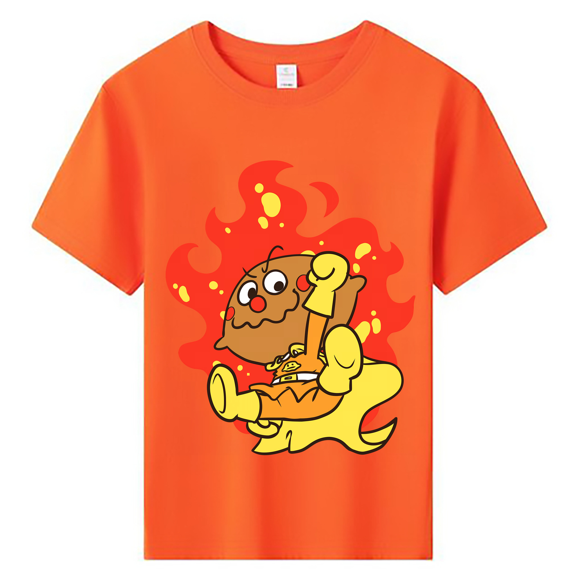 （画像用） アンパンマン Anpanman 綿100％キッズTシャツ（フロントプリント）