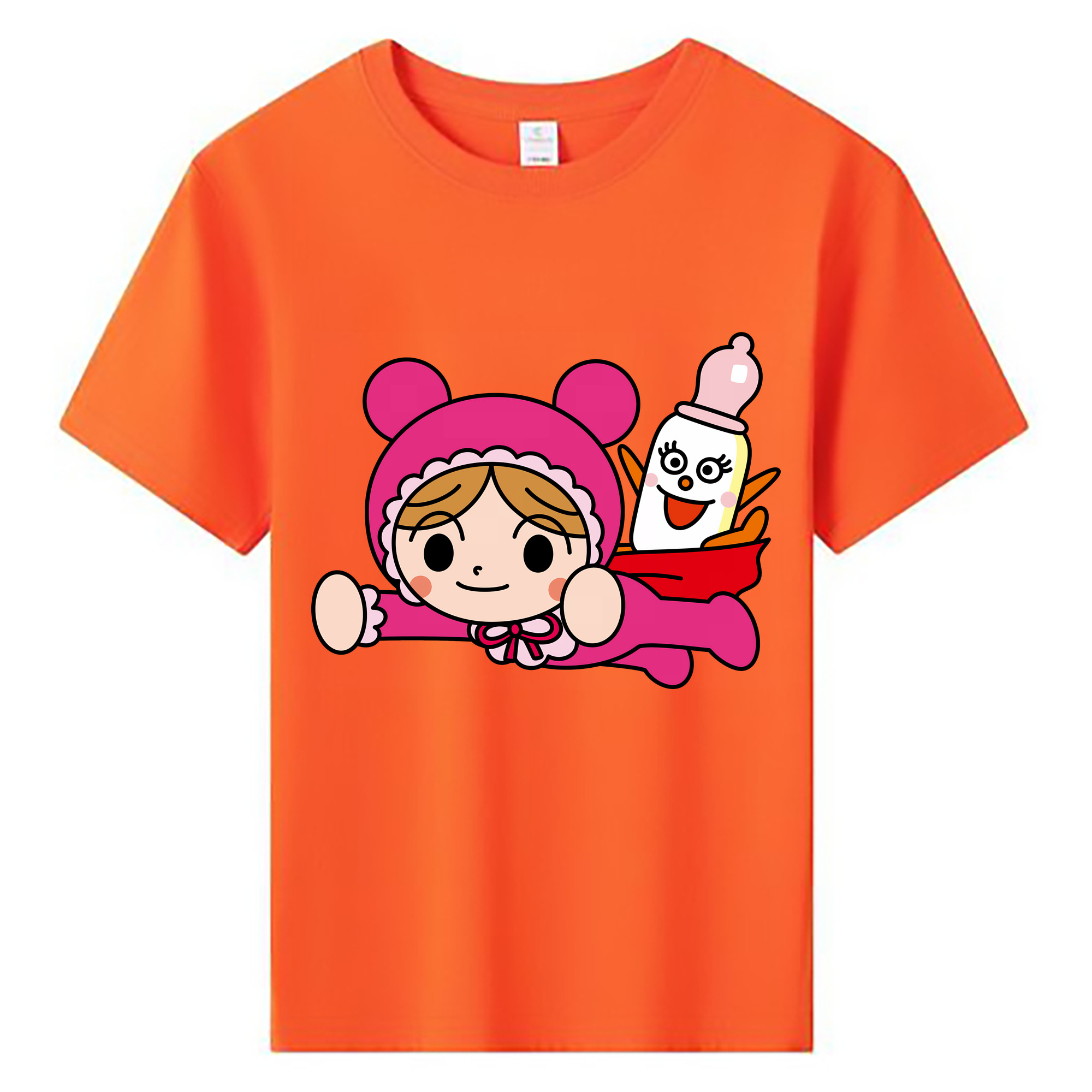 （画像用） アンパンマン Anpanman 綿100％キッズTシャツ（フロントプリント）